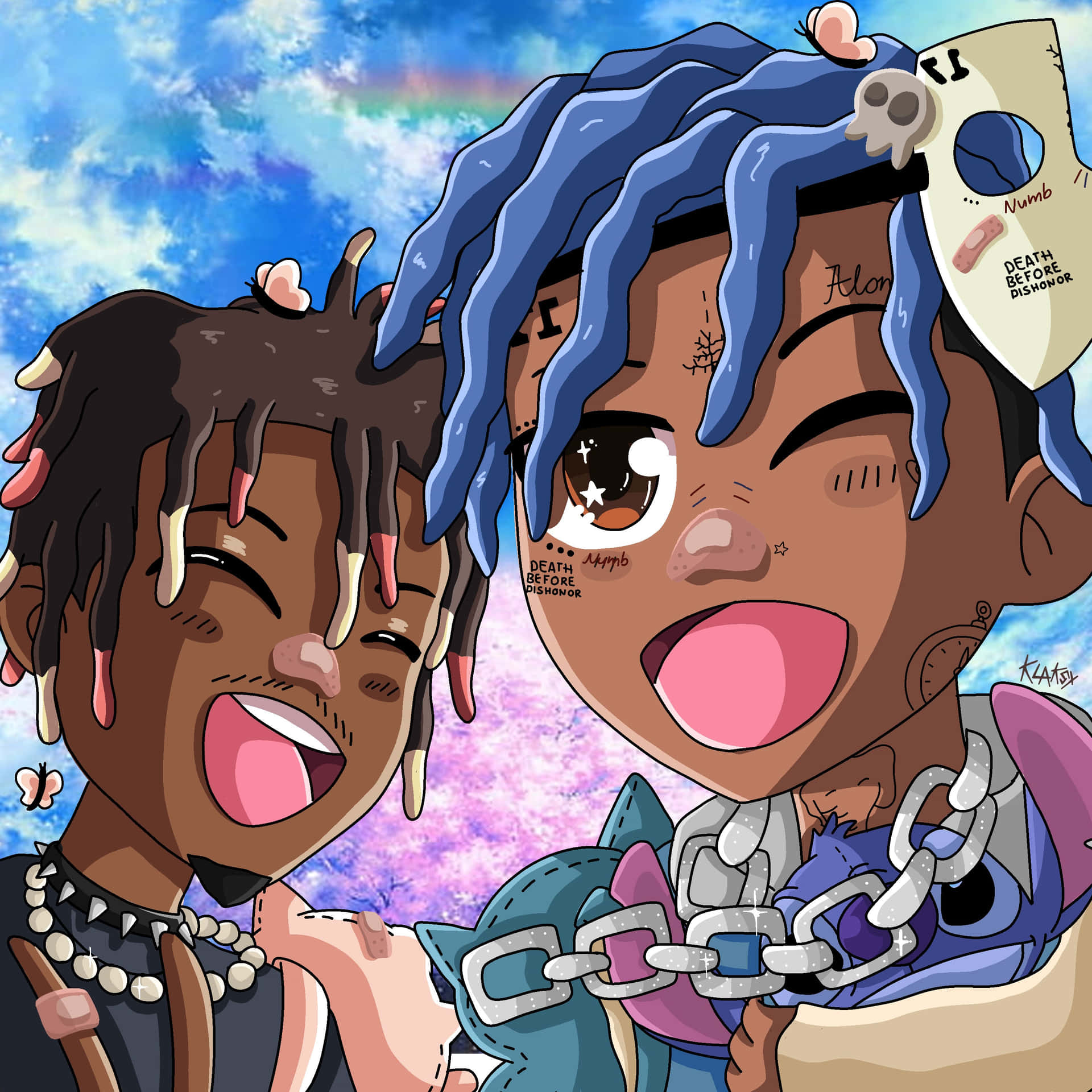 1920x1920 Baixe Papéis De Parede Do Xxxtentacione Juice Wrld Unem Se Para Uma Colaboração Inesquecível