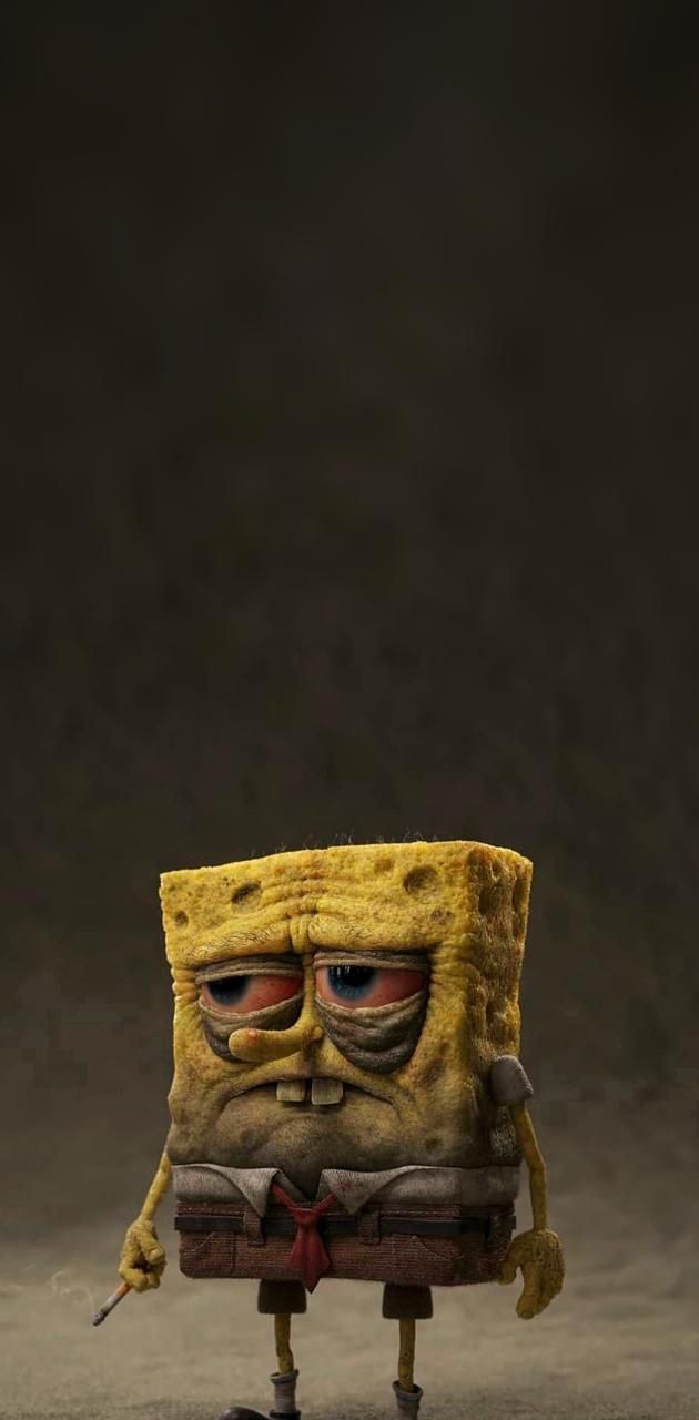 630x1280 Smoky spongebob wallpaper