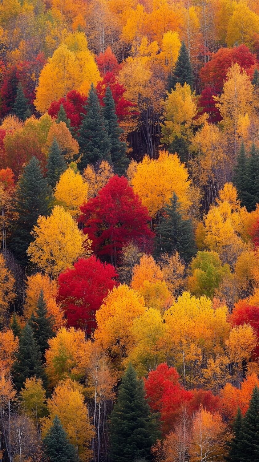 841x1500 Beautiful (and Fun) Fall Phone Wallpaper to Start the Cozy Season