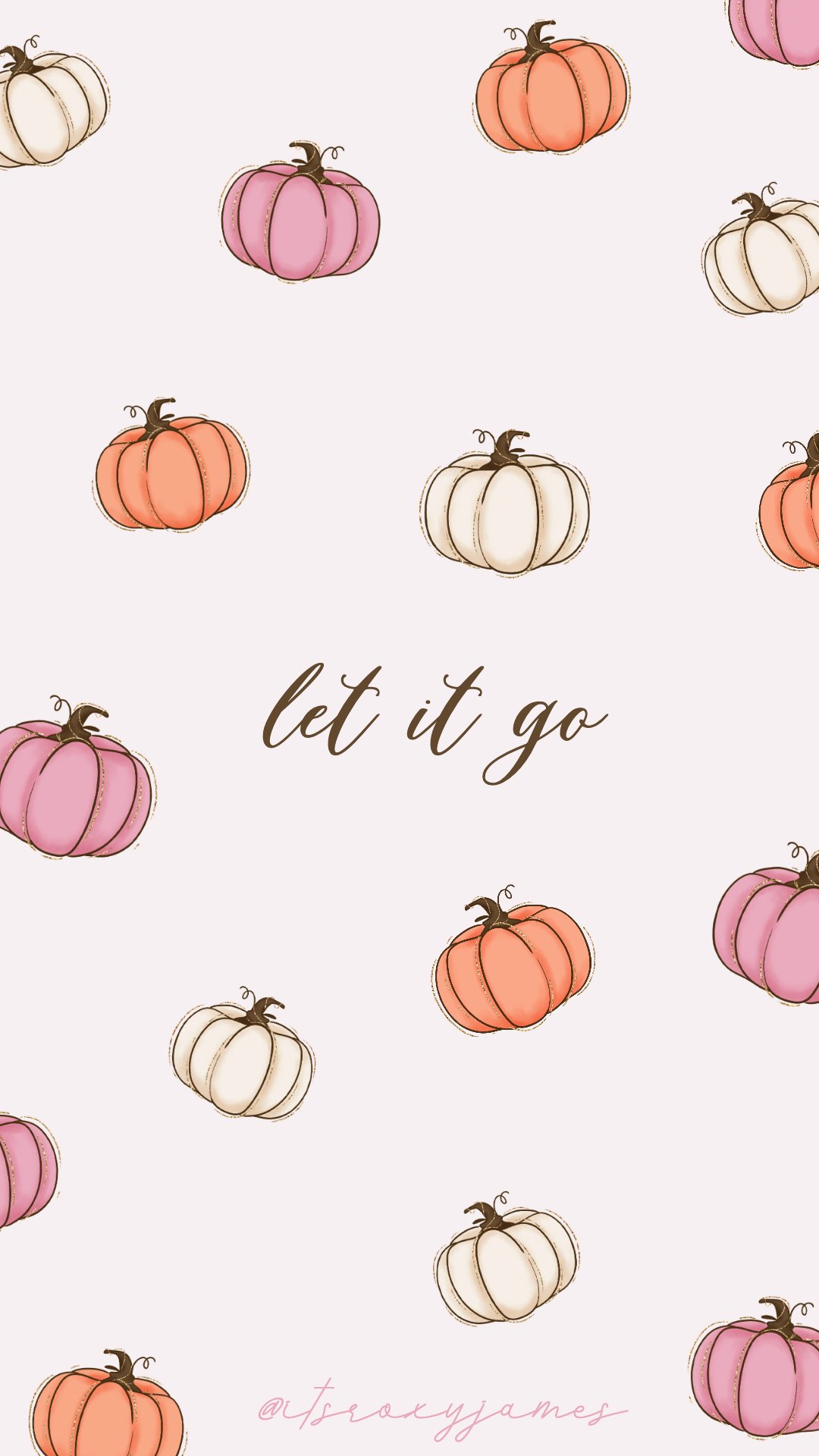 1080x1920 FREE Fall Phone Wallpaper- Pretty Pumpkin Wallpaper