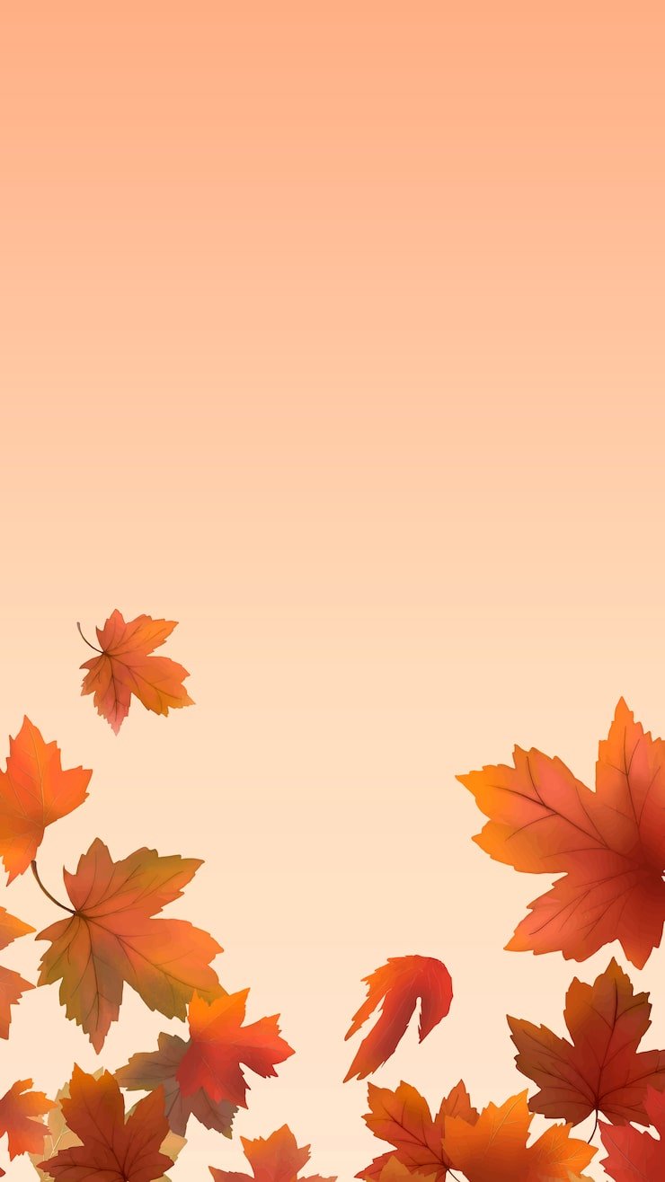 740x1316 Fall phone background Image