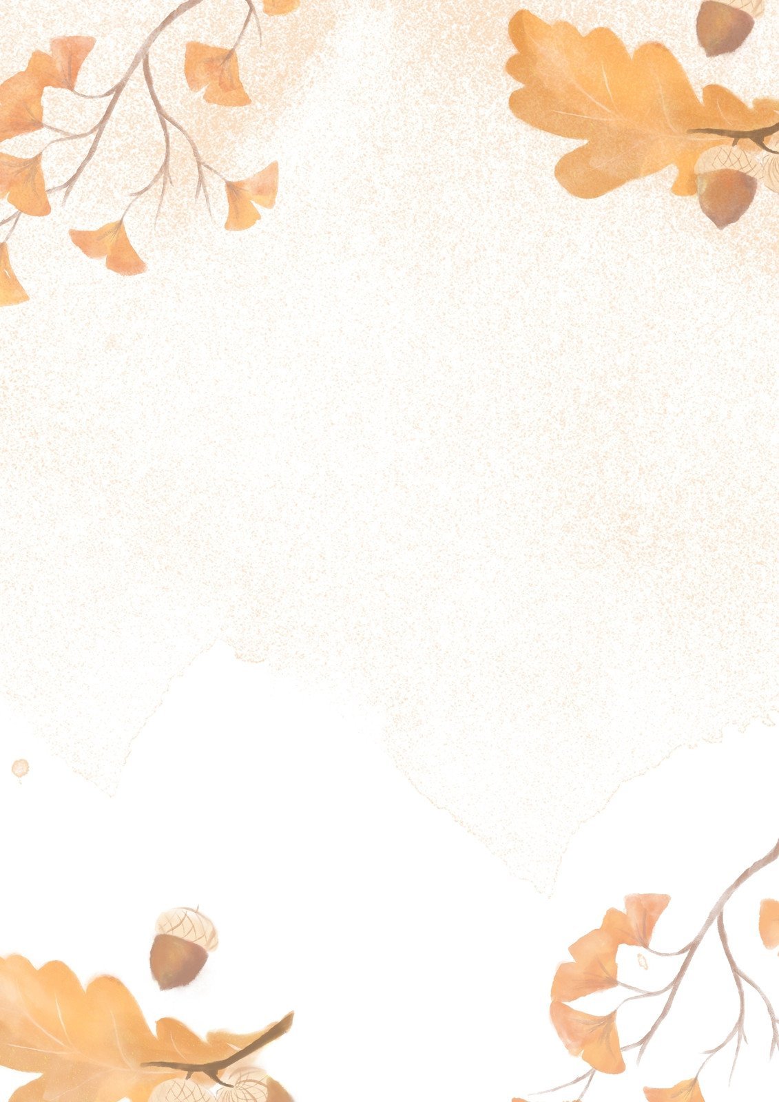 1131x1600 Free and customizable fall background templates