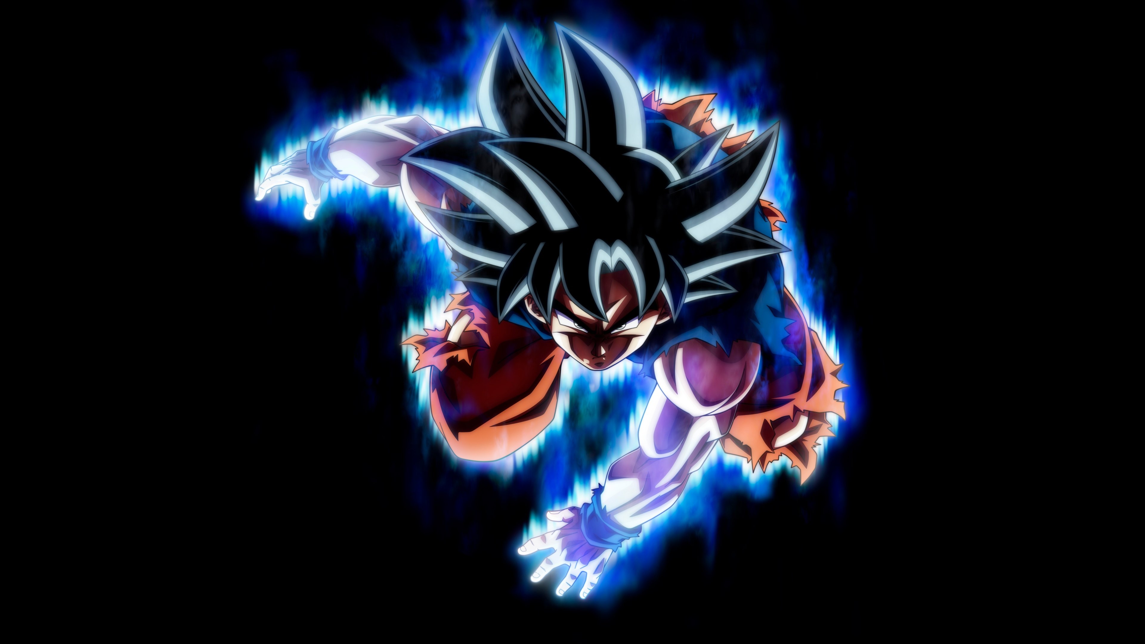 3840x2160 Ultra Instinct Goku Wallpaper 4K, 12K, AMOLED, Dragon Ball Super