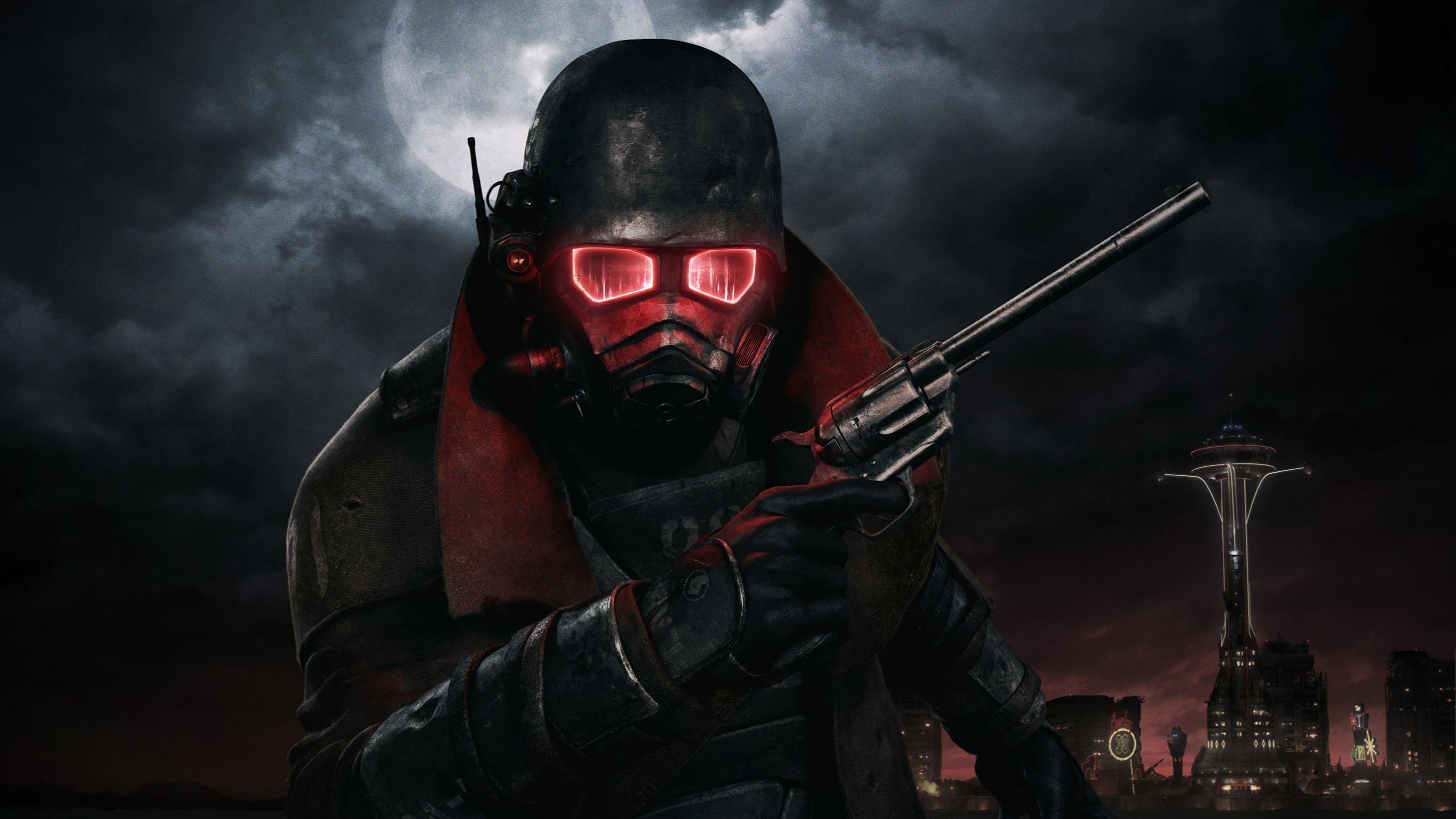 3840x2160 Fallout new Vegas art in 4k! It's not Ai upscaled its the original