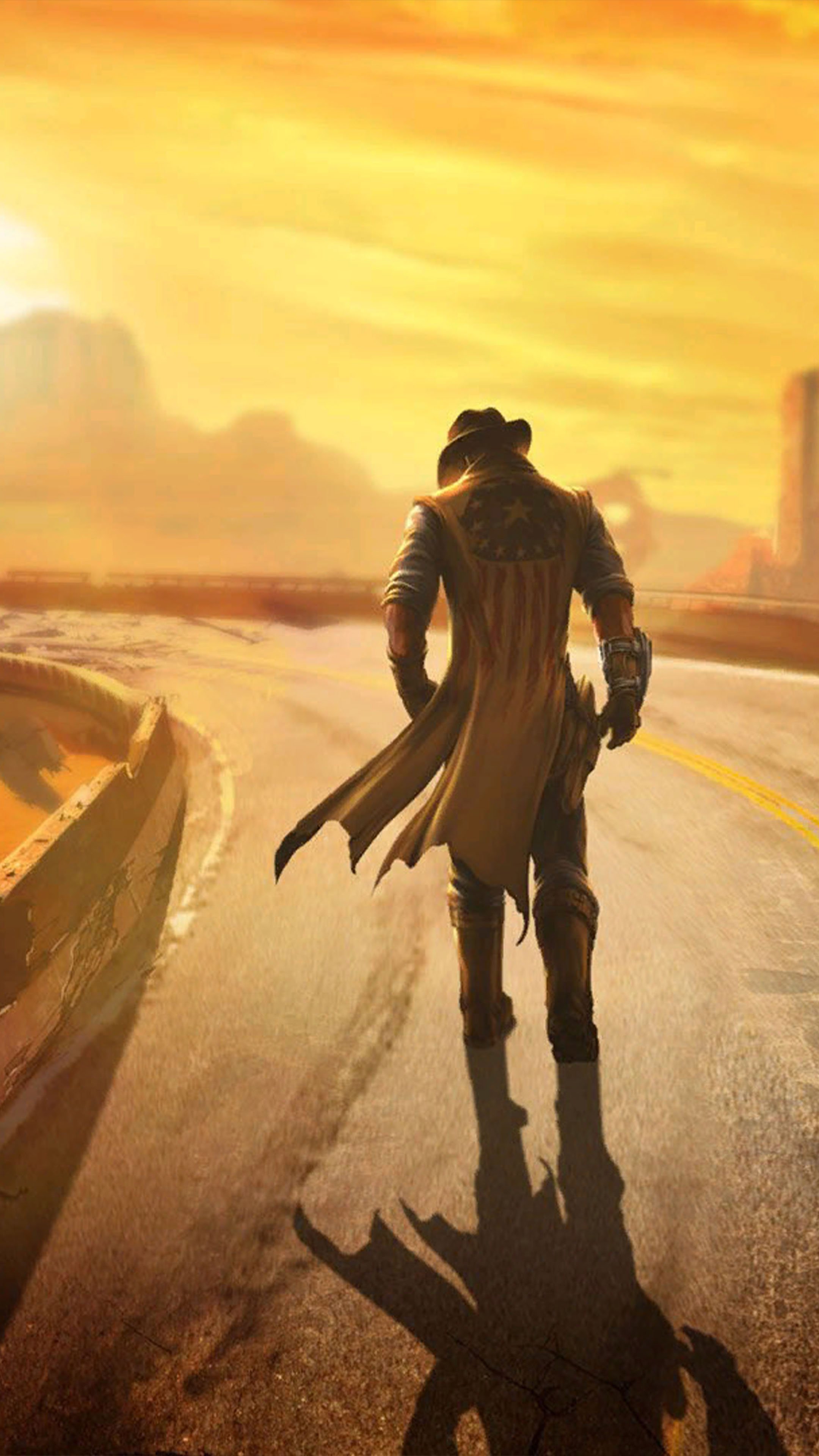 2160x3840 Fallout Vegas Game Poster 4K Ultra HD Mobile Wallpaper for iPhone & Android