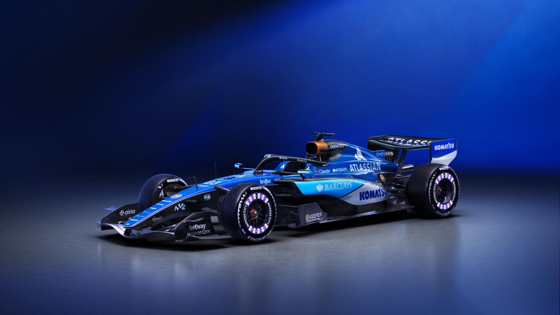 1920x1080 Atlassian Williams F1 Team reveals bold new racing livery for 2026. Atlassian Williams F1 Team