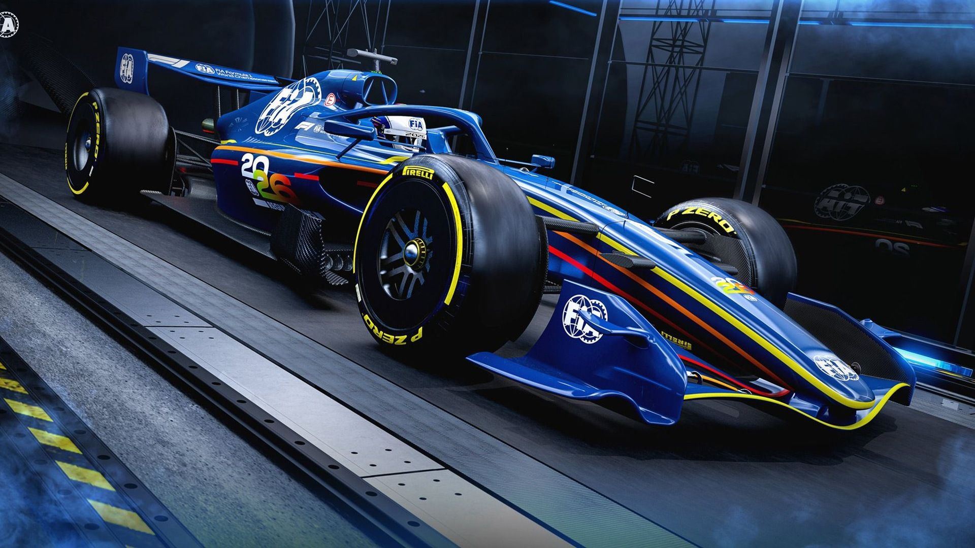 1920x1080 FIA unveils latest 2026 F1 car design