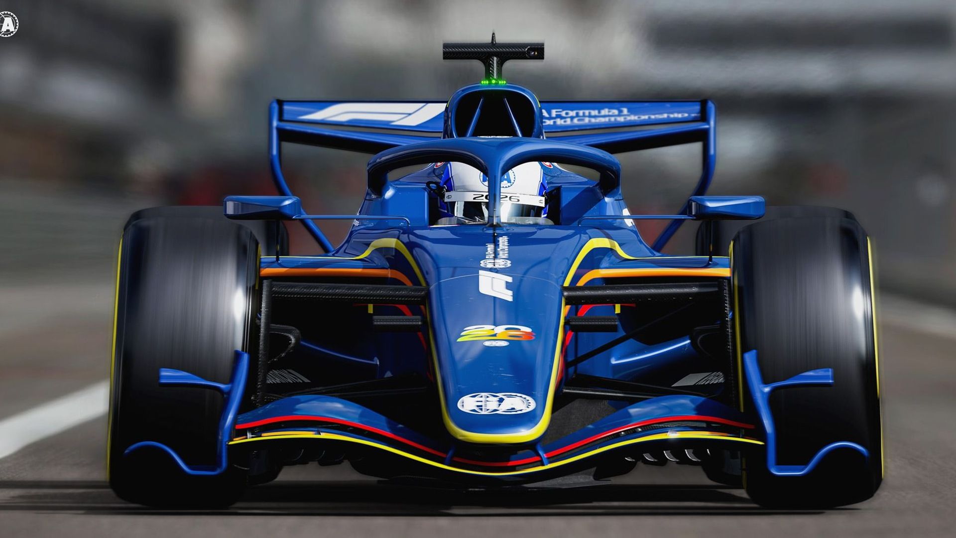 1920x1080 FIA unveils latest 2026 F1 car design