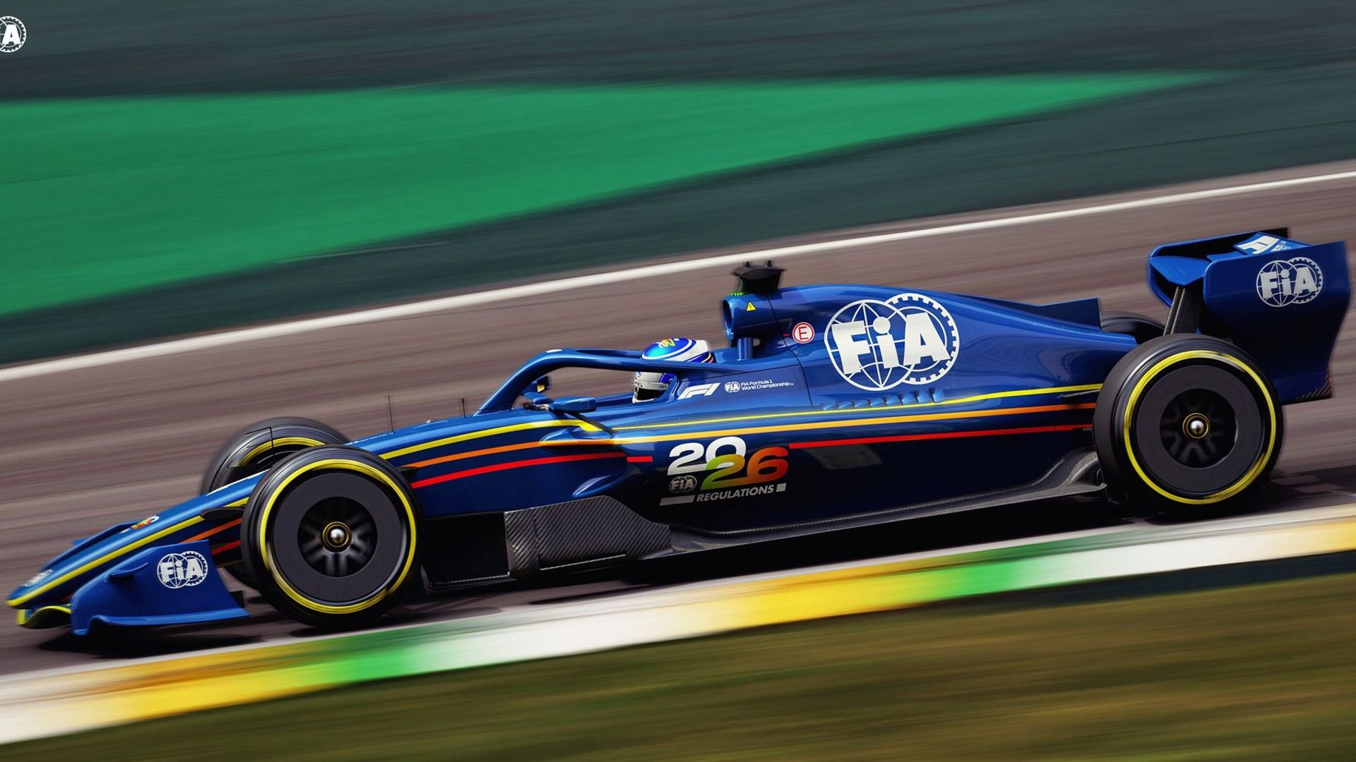 1920x1080 FIA unveils latest 2026 F1 car design