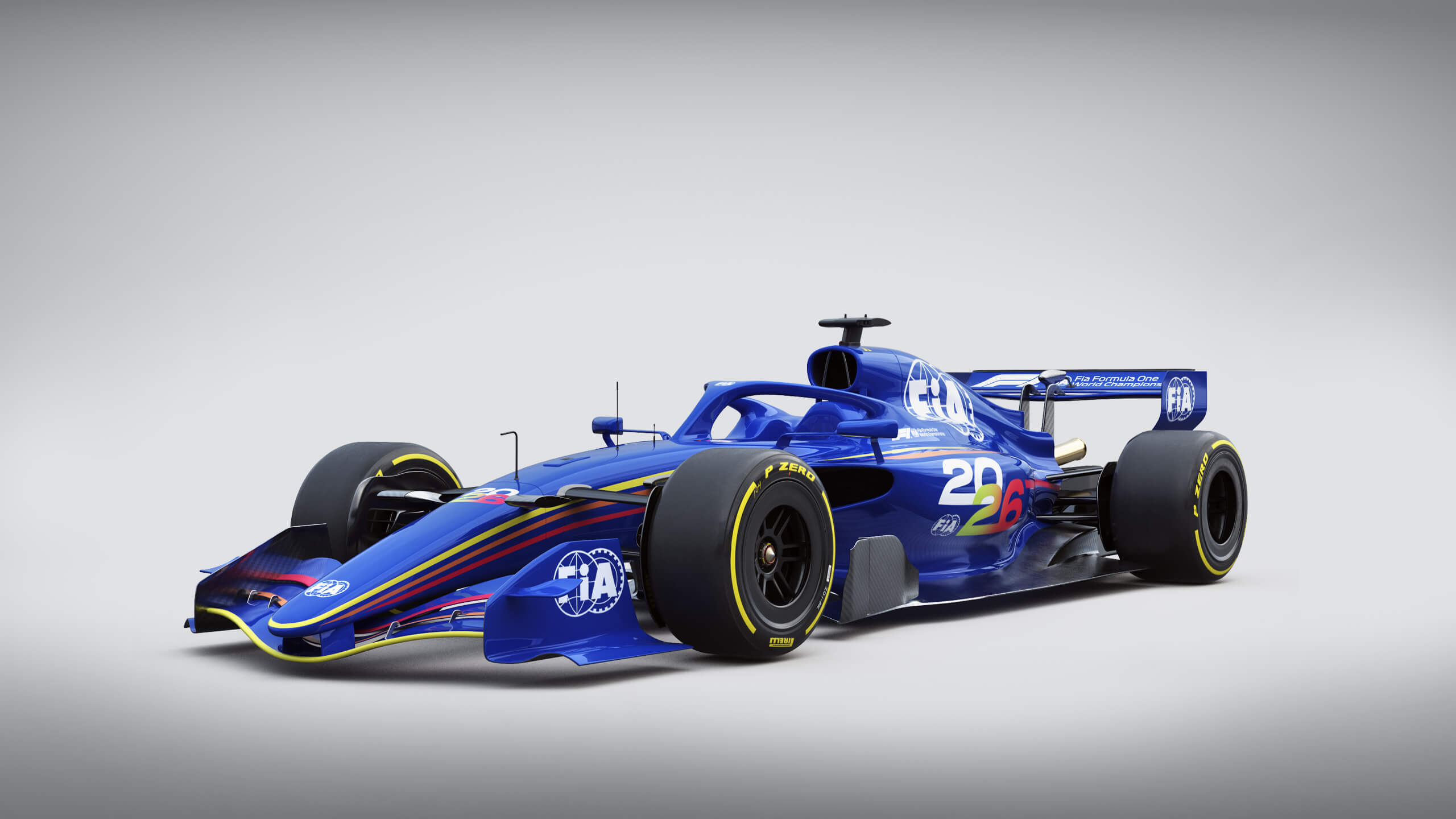 2560x1440 F1 2026 Concept Template
