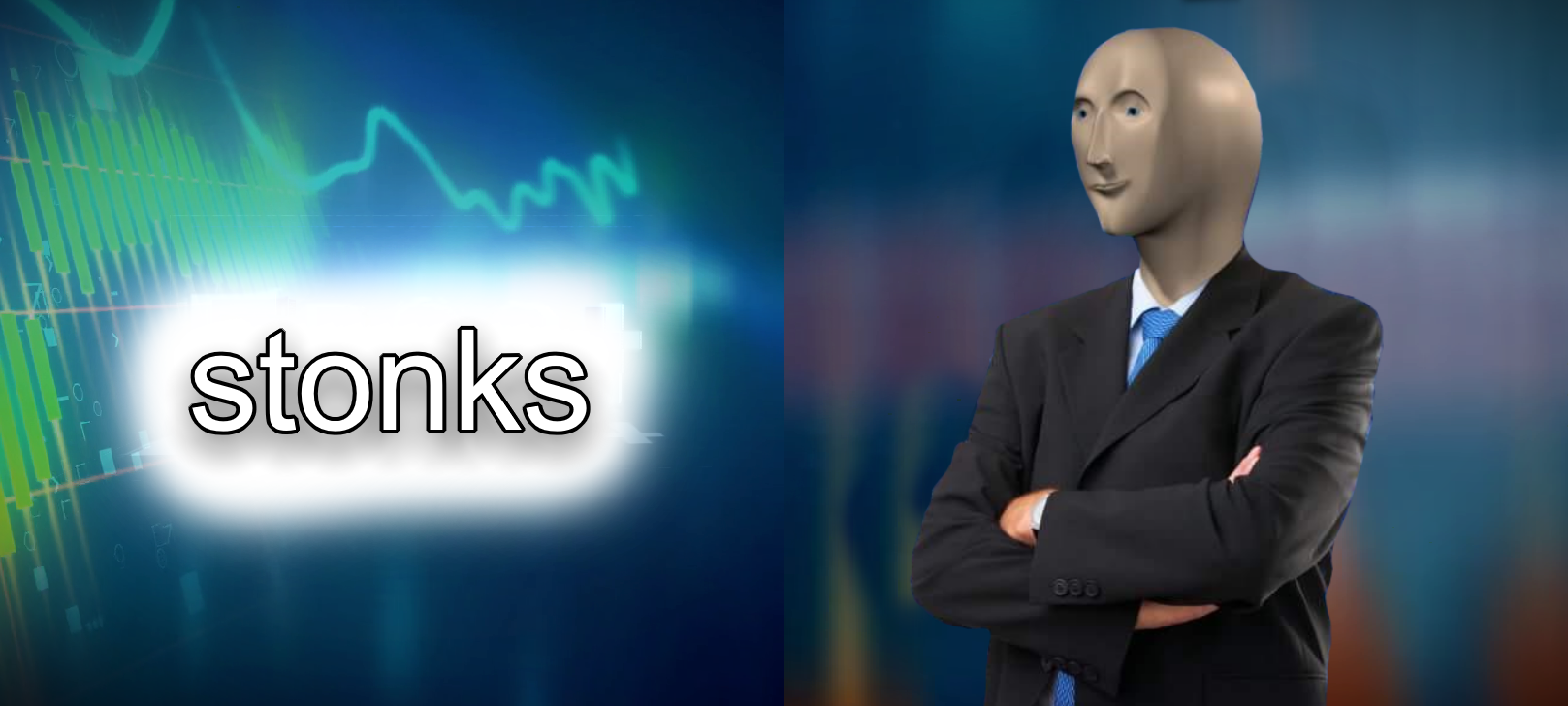 1617x728 Stonks Wallpaper