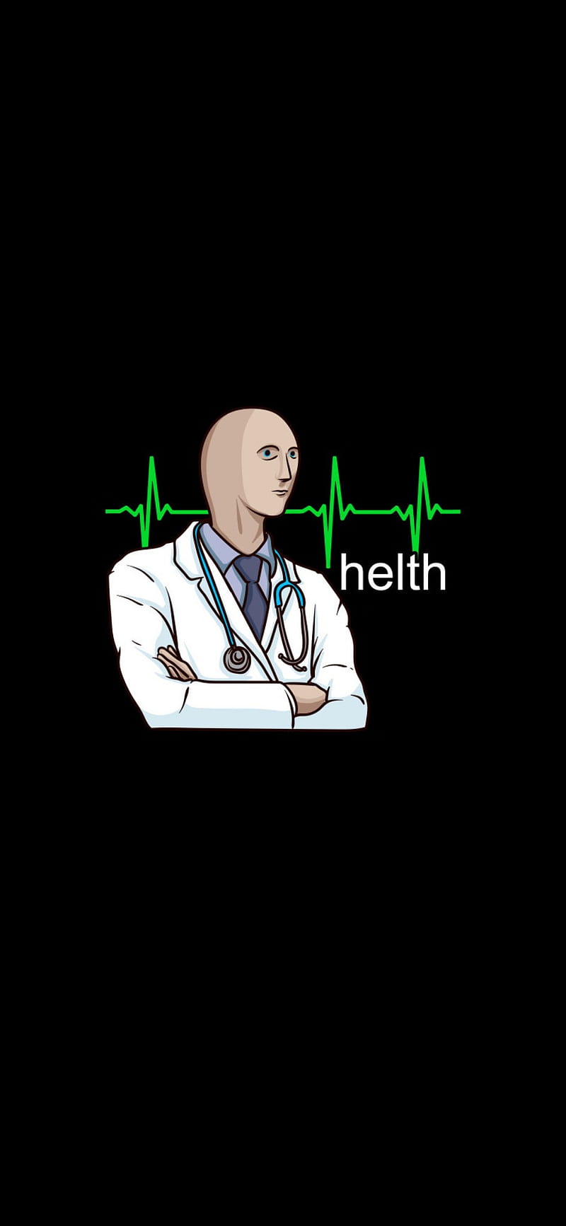 800x1734 Stonks meme, funny, HD phone wallpaper