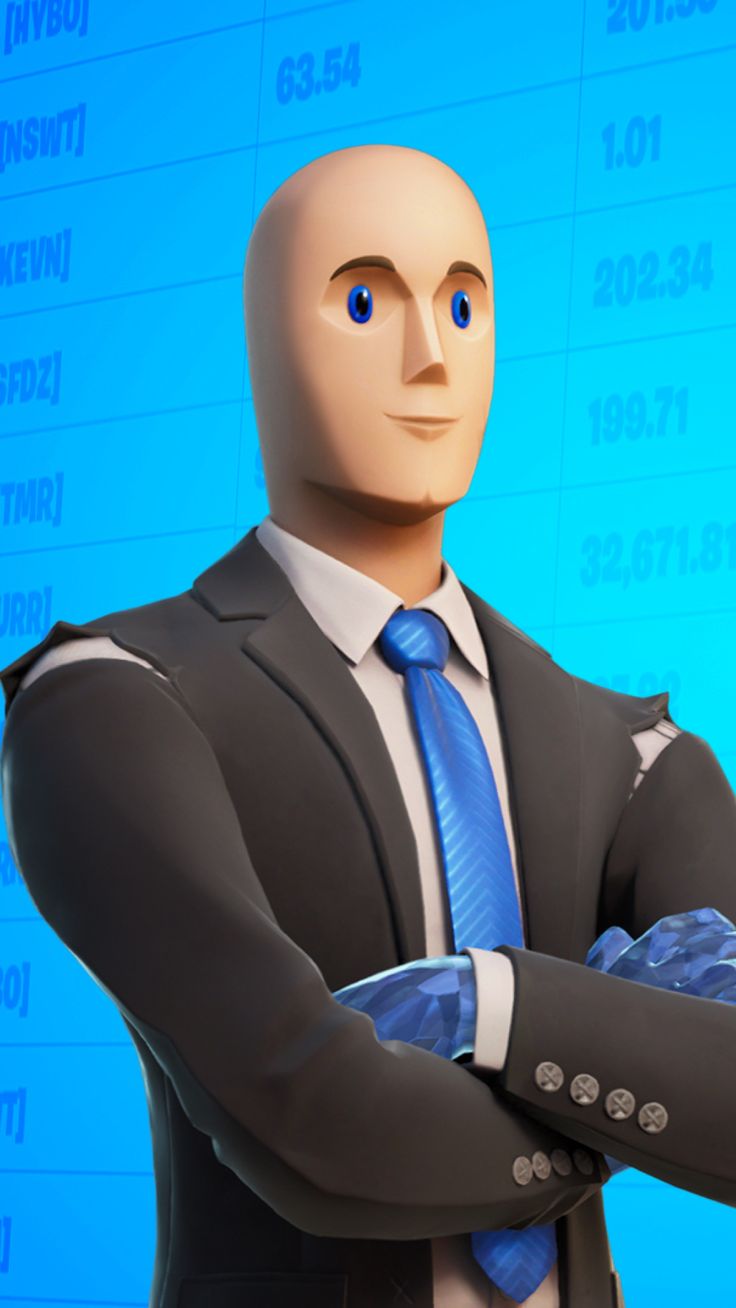 736x1308 Stonks Fortnite Diamond Hanz Wallpaper