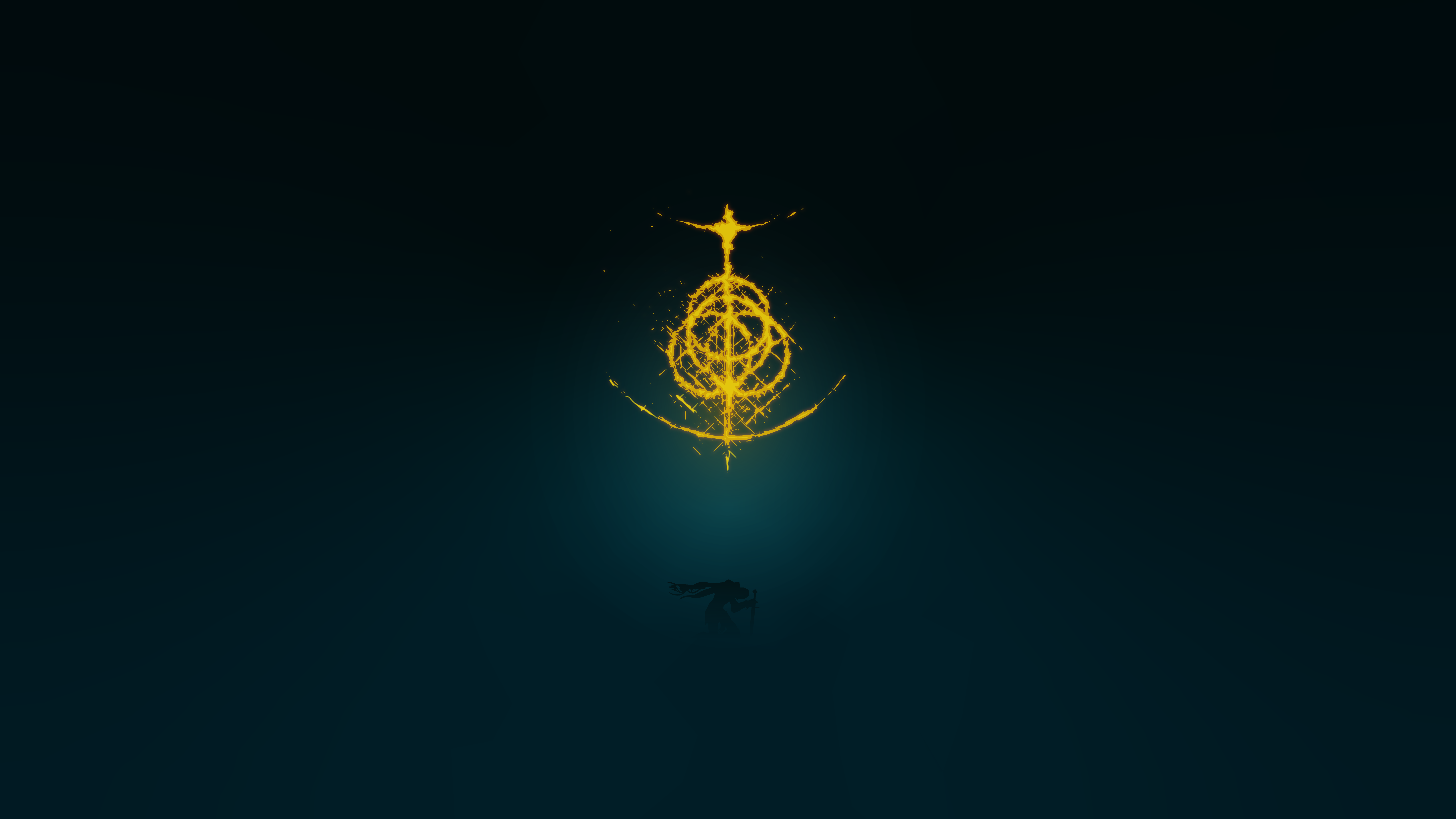 8000x4500 Elden Ring Logo Wallpaper