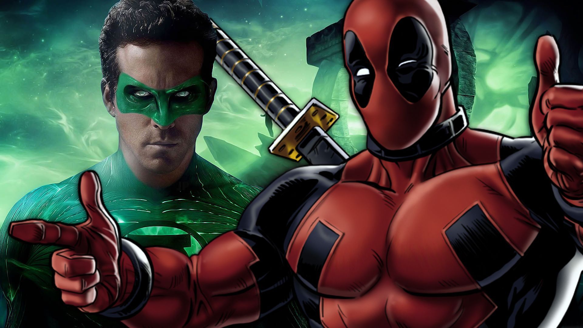 1920x1080 Green Lantern Deadpool Wallpaper