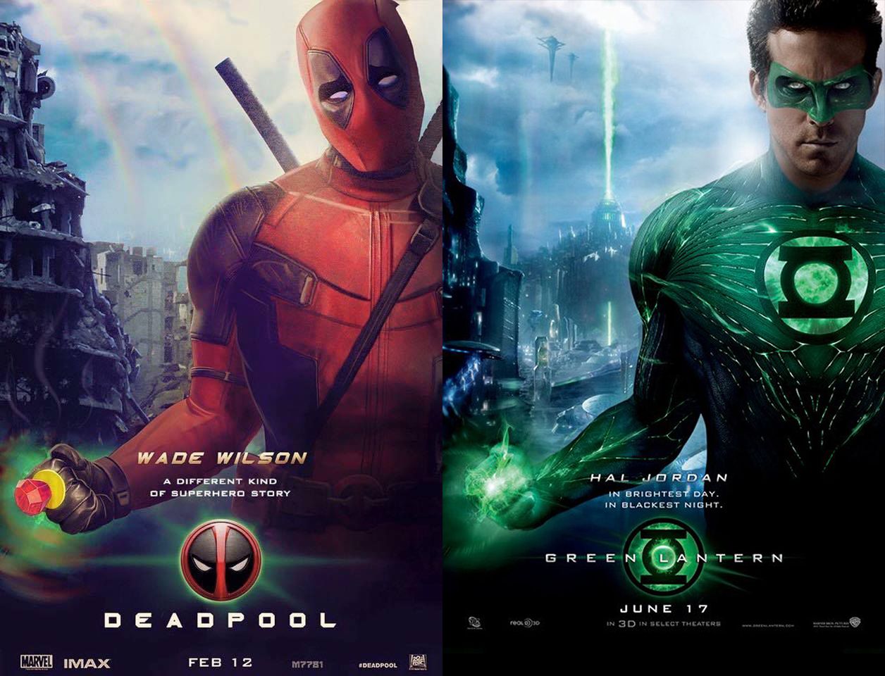 1256x960 Green Lantern Deadpool Wallpaper