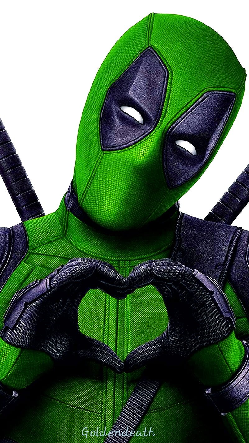 800x1422 HD green deadpool wallpaper
