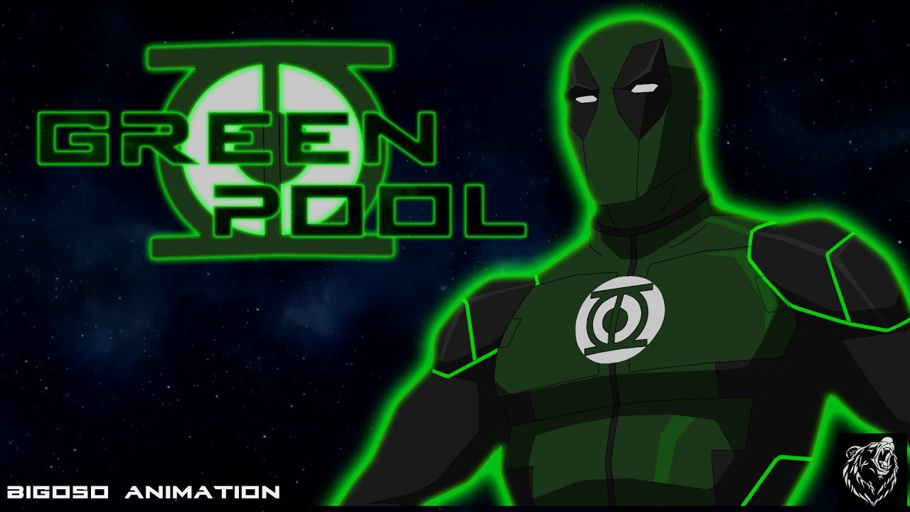 1280x720 Greenpool ( Deadpool X Green lantern ) ( Marvel X DC ) I Fan Animation I