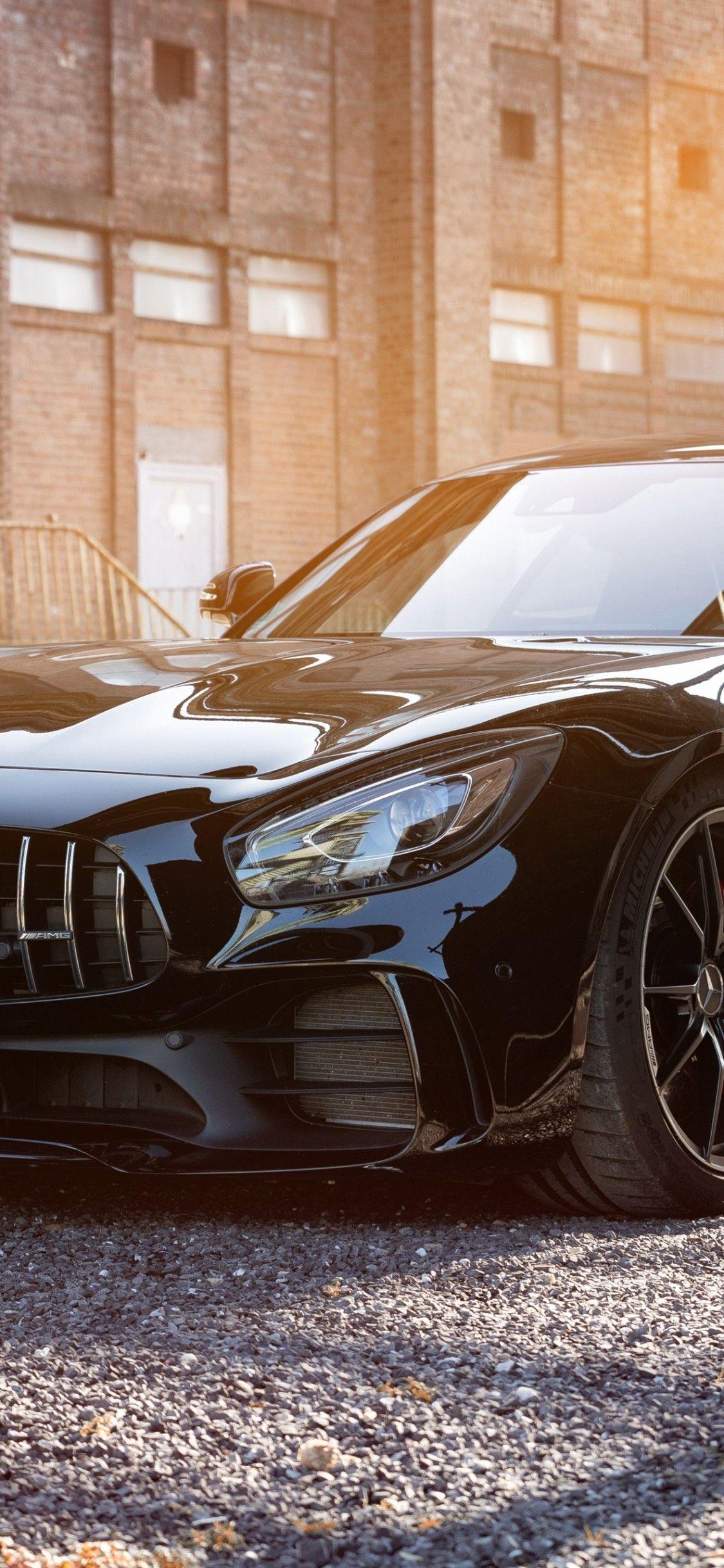 1125x2436 Download 1125x2436 Mercedes Amg Gt R, Supercar, Cars, Black