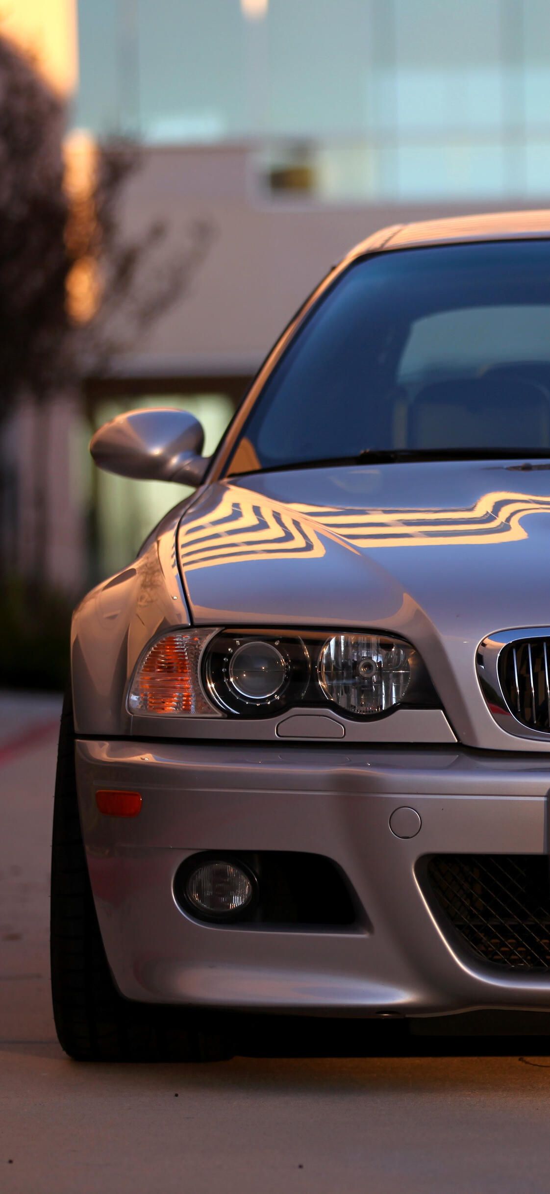 1122x2436 BMW E46 Sedan Wallpaper