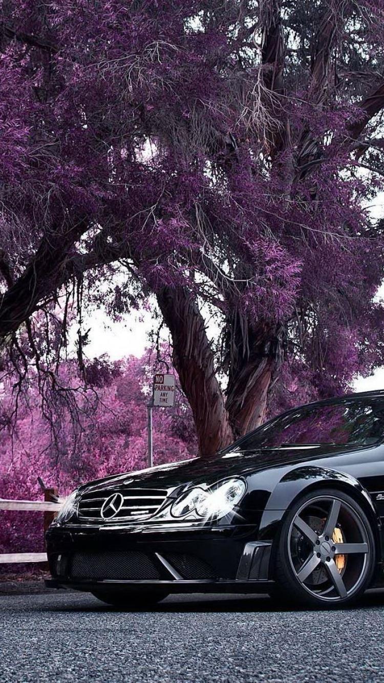 750x1334 Mercedes CLK Wallpaper