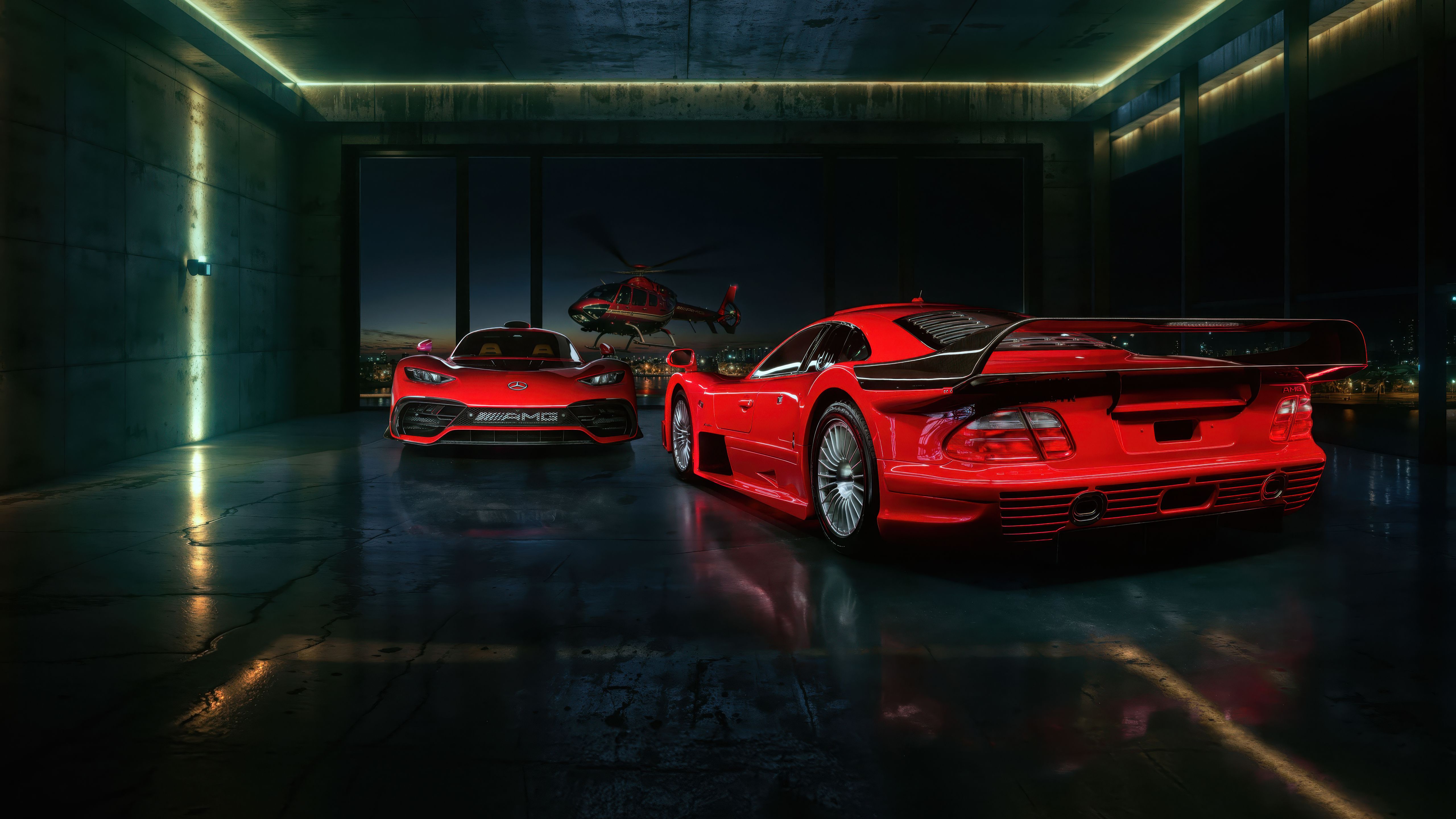 5120x2880 Mercedes AMG ONE CLK GTR 5K Wallpaper Car Wallpaper