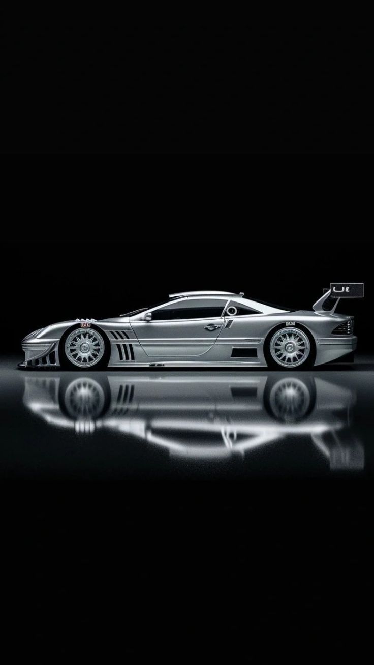 736x1308 Racing Wallpaper｜Mercedes Benz CLK GTR