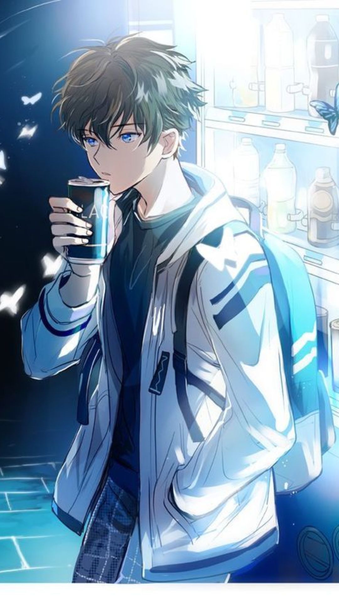 1080x1920 iPad Anime Boy Wallpaper