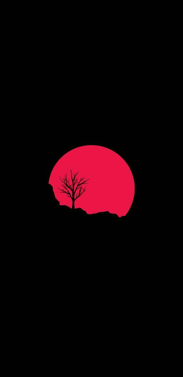 623x1280 Minimalist Night wallpaper