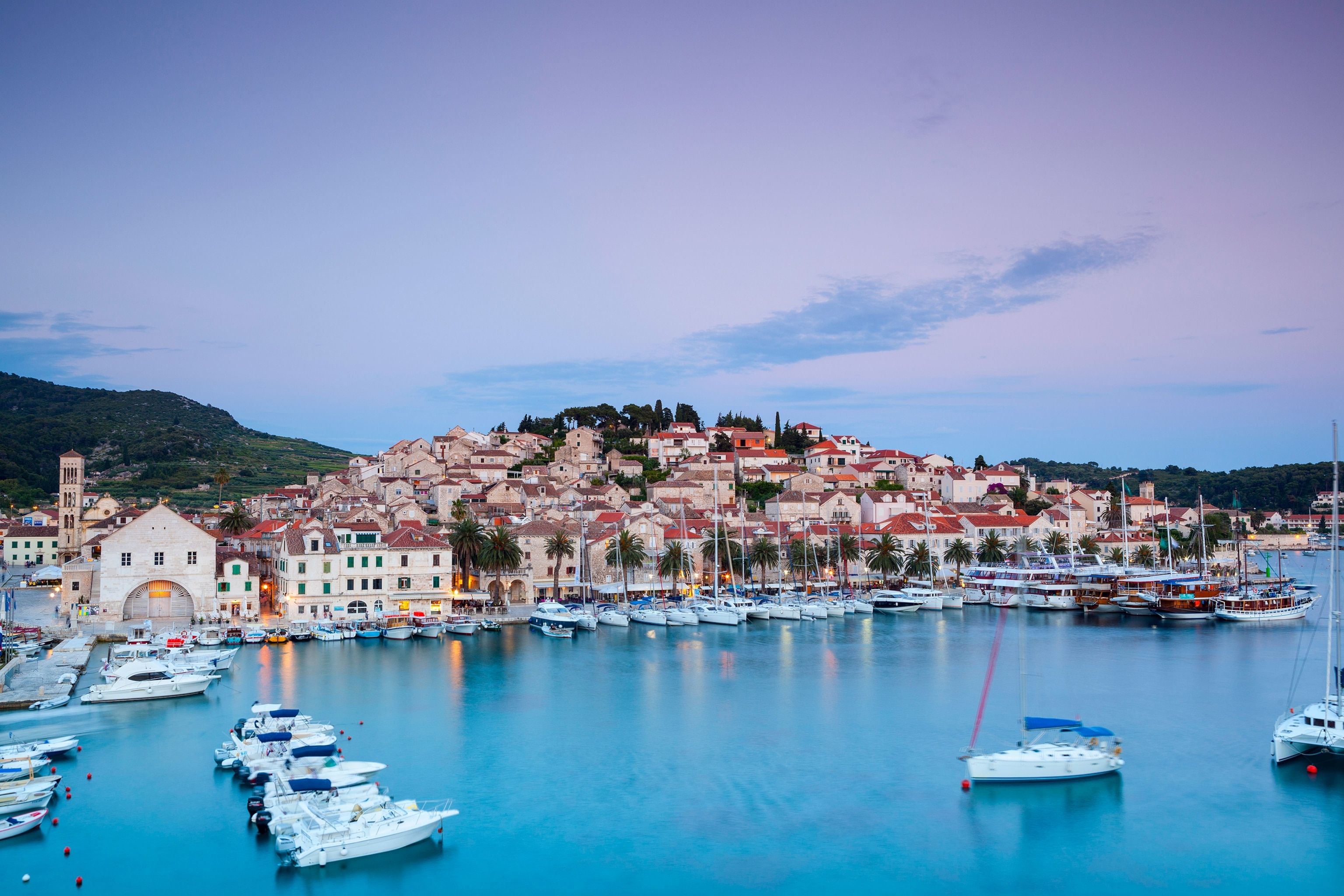 3072x2048 Hvar, Croatia, a UNESCO Heritage Site, Known for Its Wine and Seaside Views