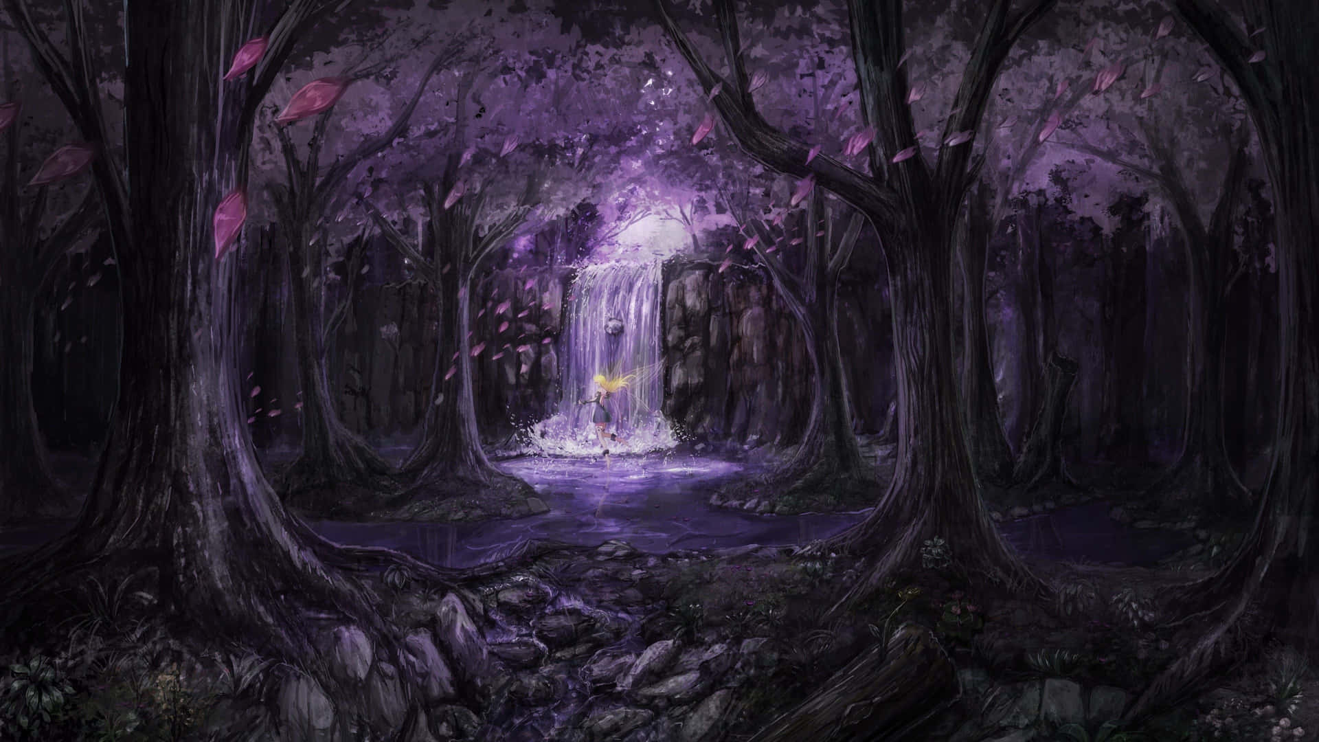 1920x1080 Download Visiting a Dark Fantasy World Wallpaper