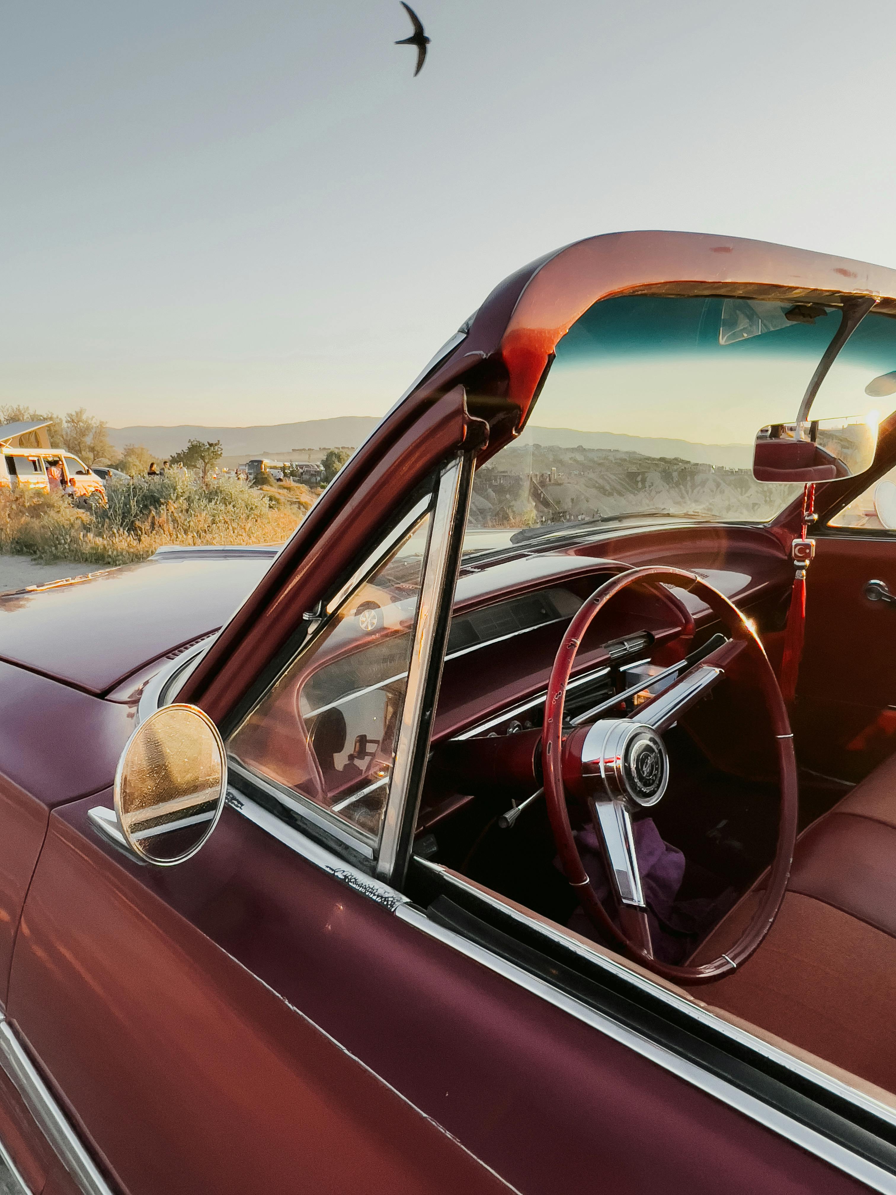 3024x4032 Vintage Car on a Beach · Free