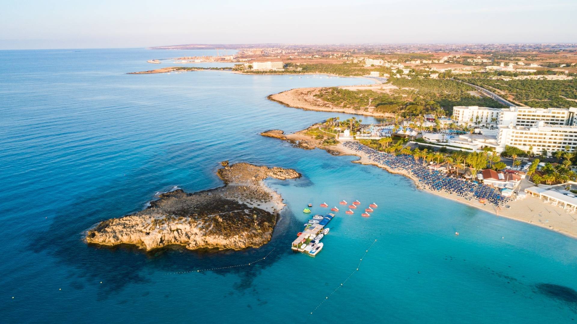 1920x1080 The best beaches in Cyprus to visit during your holidays. Ayia Napa Marina
