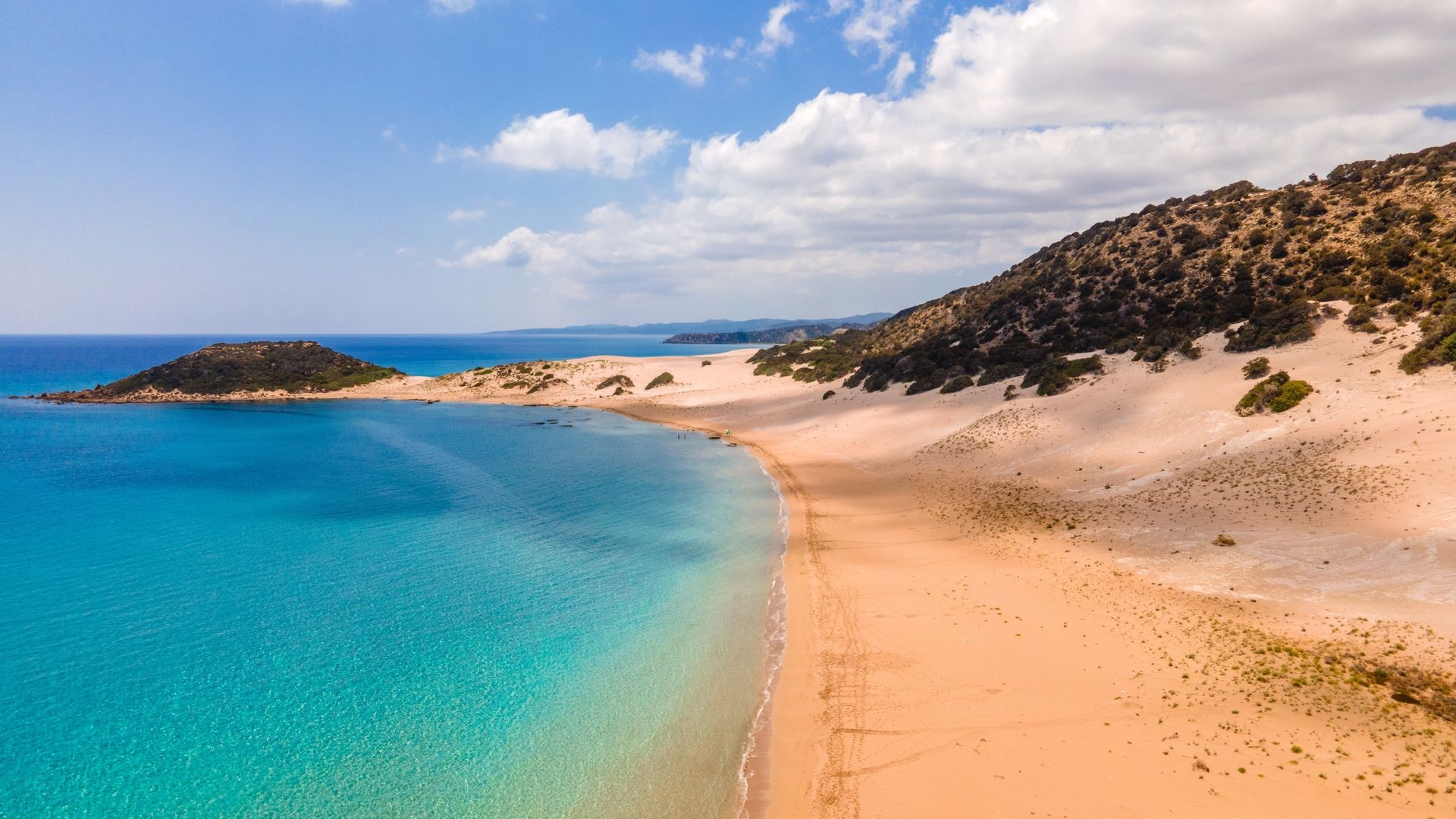 1920x1080 Cyprus: The most beautiful beach on the island