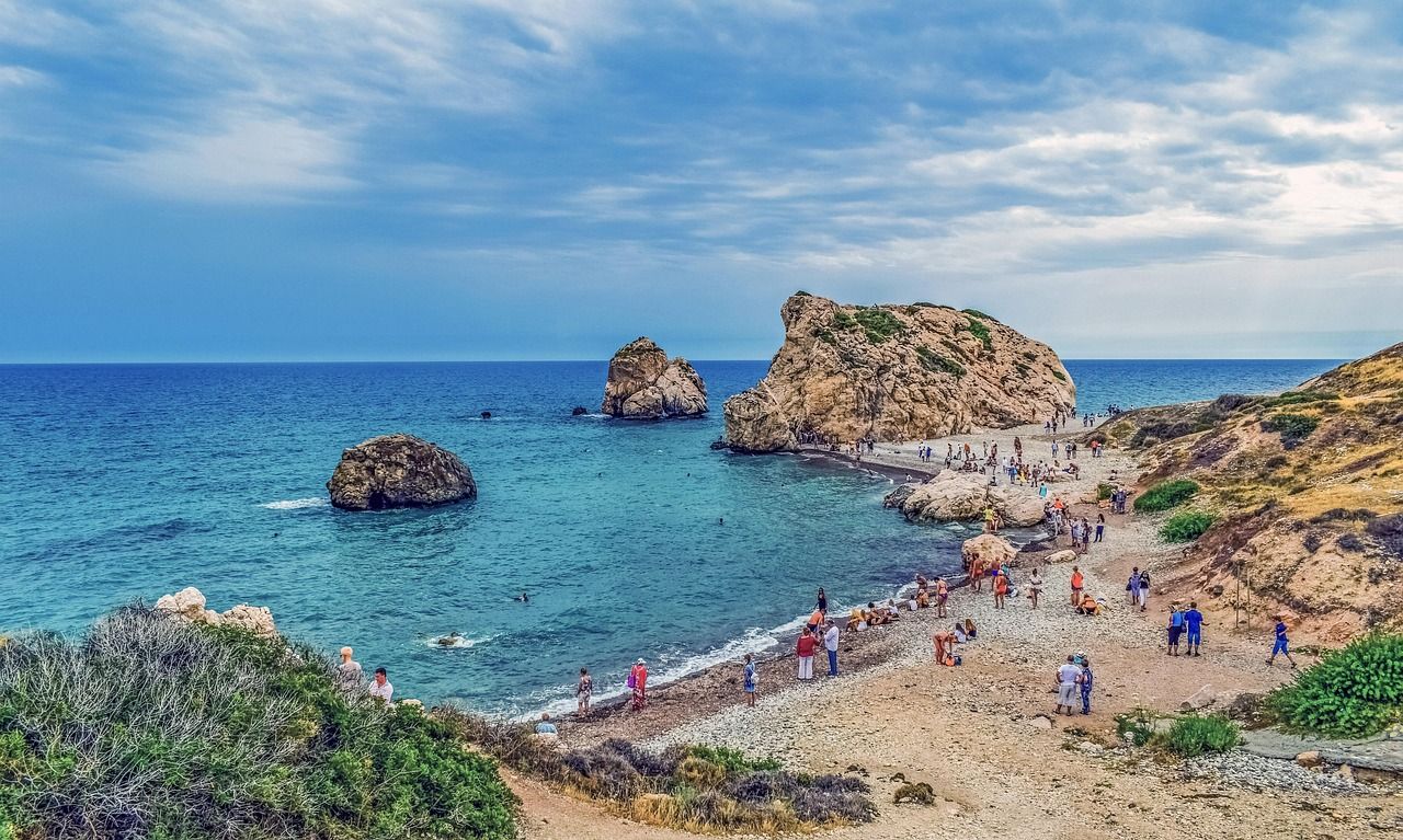 1280x767 Aphrodite'S Rock Beach Cyprus