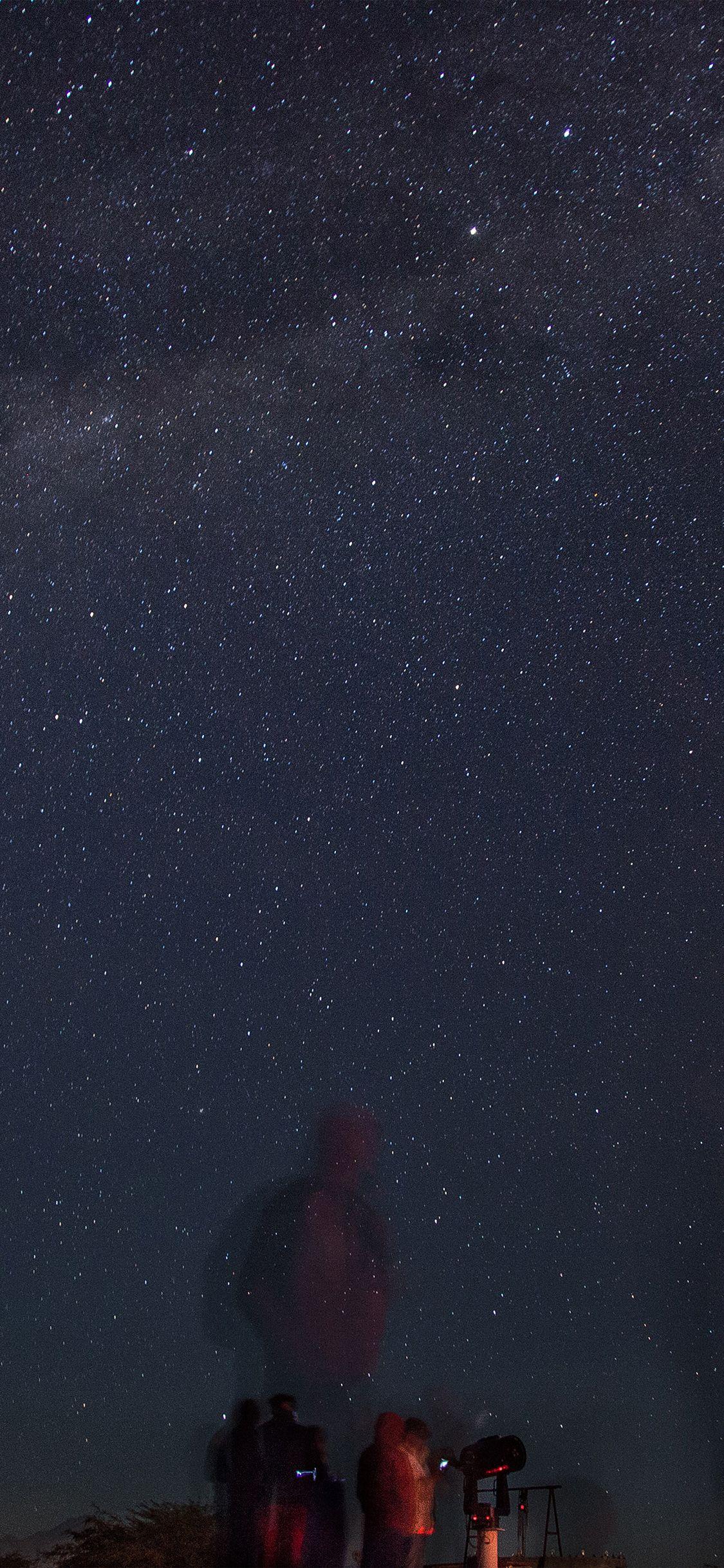 1125x2436 Minimal Starry Wallpaper