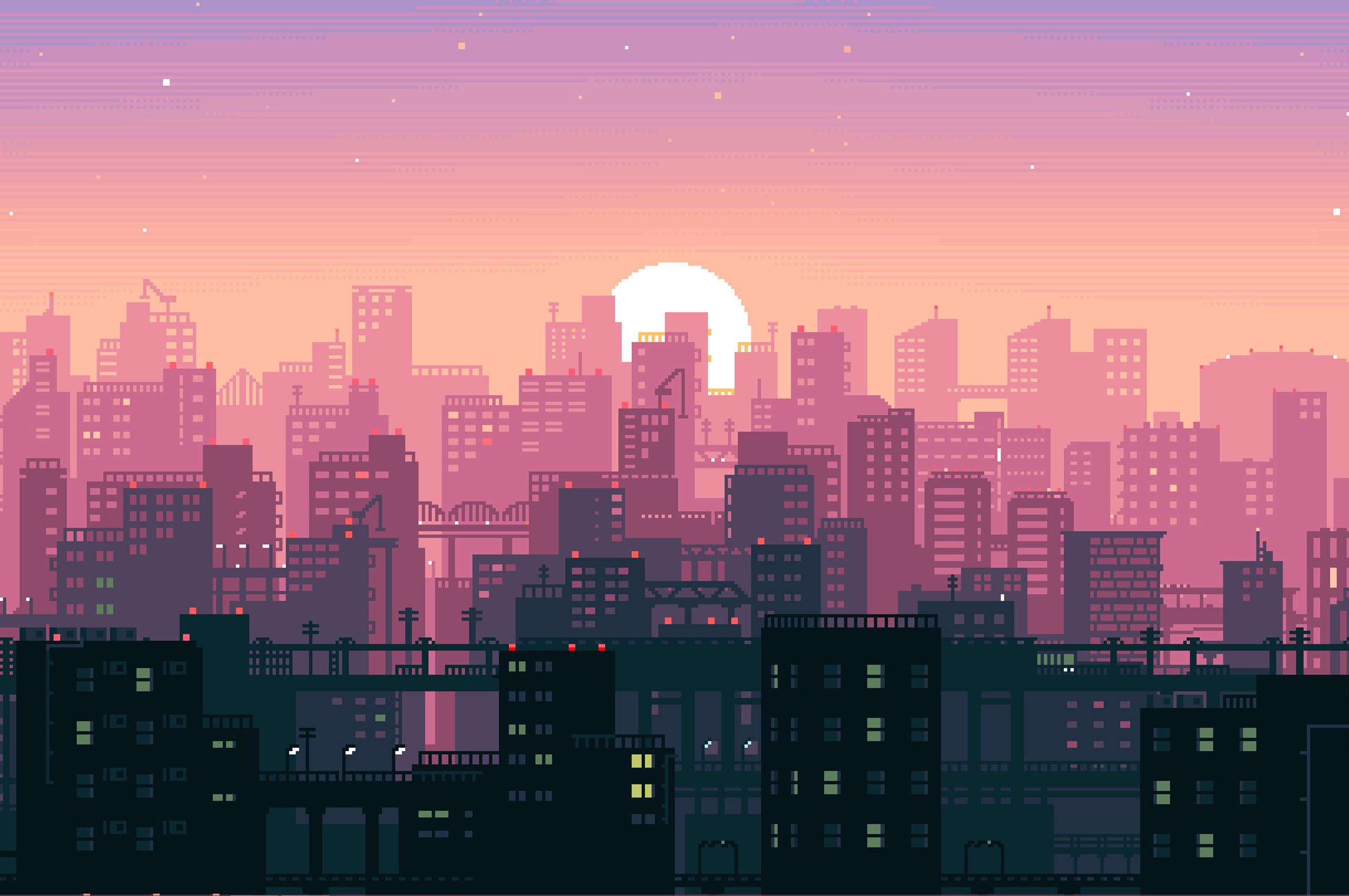 2560x1700 My Simple & Little 8 Bit Desktop I Created. Please Leave Your Thoughts And Suggestions