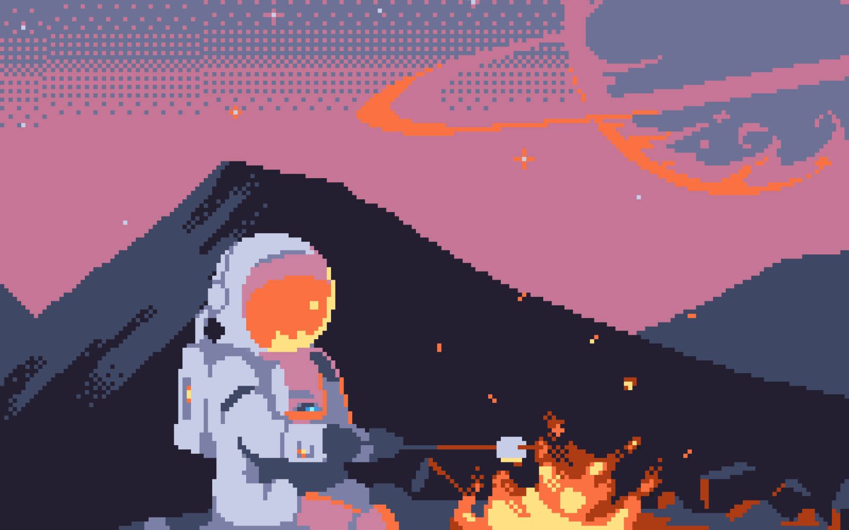1680x1050 8 Bit Wallpaper