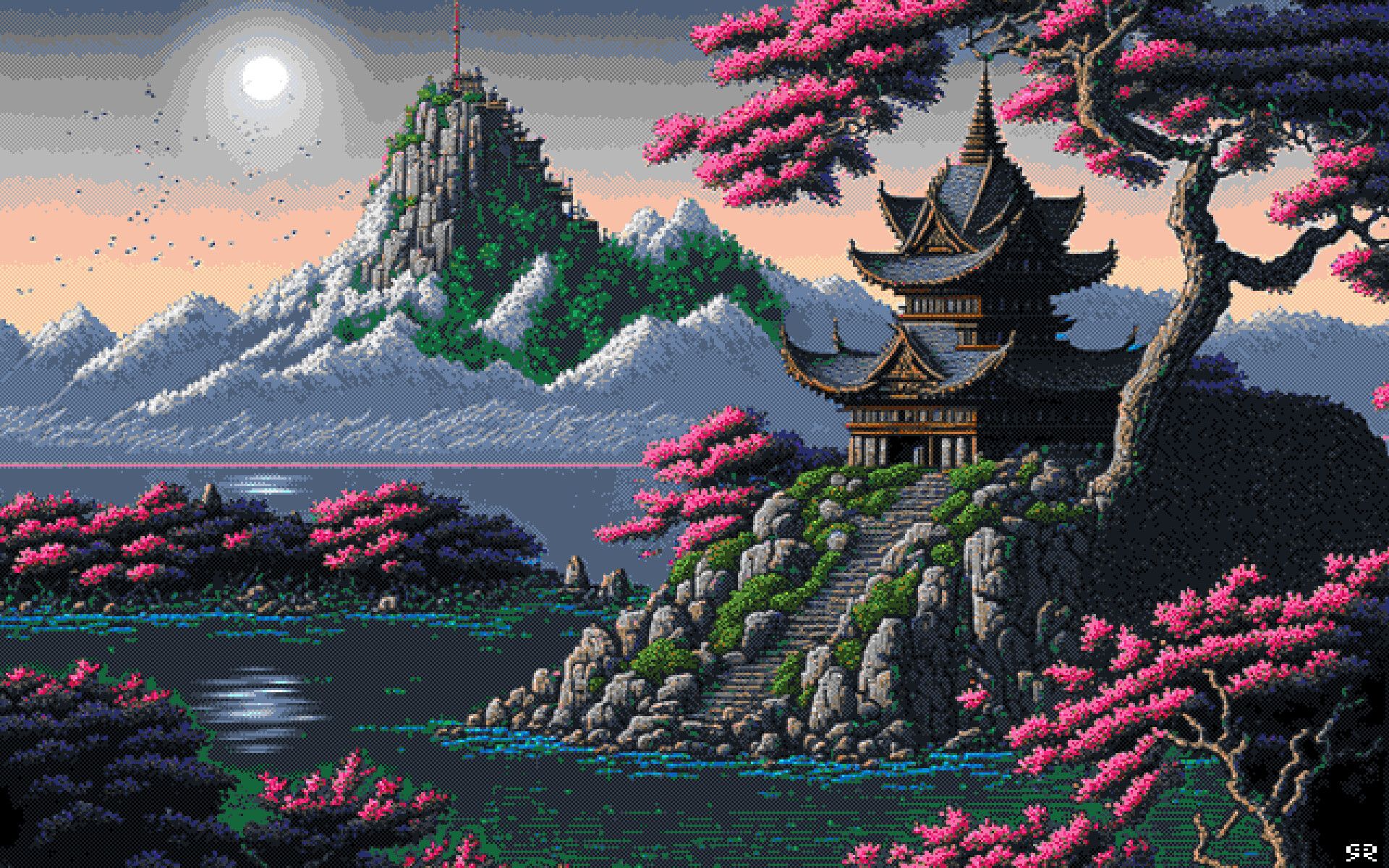 1920x1200 Pixel Art Wallpaper
