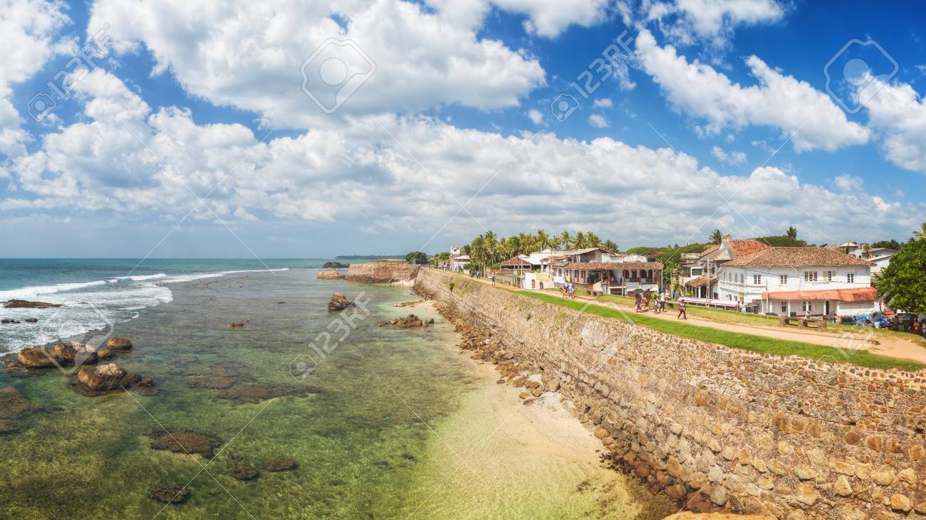 1300x731 Walls Of Dutch Fort In Galle, Sri Lanka , Picture and Royalty Free Image. Image 54825154