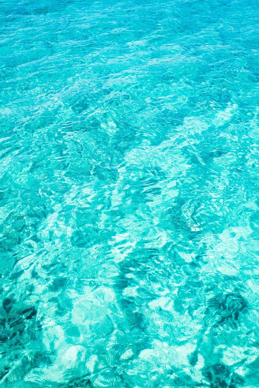 853x1280 Water Pool Turquoise