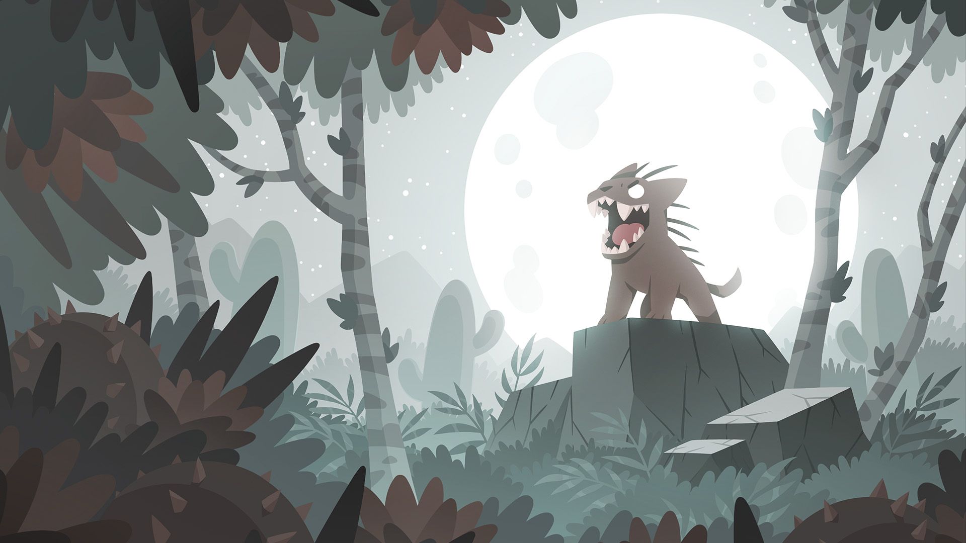 1920x1080 Twisted Cryptid CHUPACABRA Wallpaper