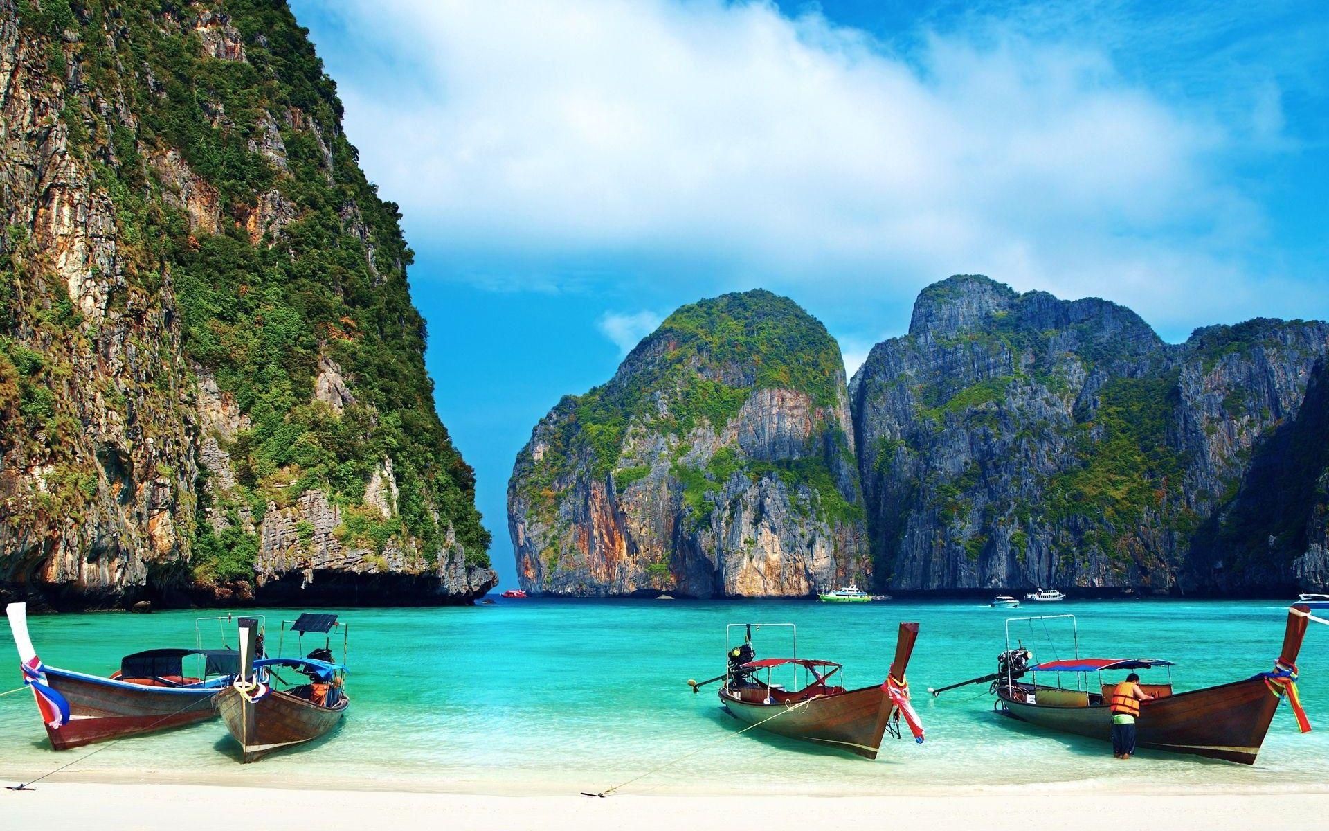 1920x1200 Phi Phi Islands Thailand Wallpaper