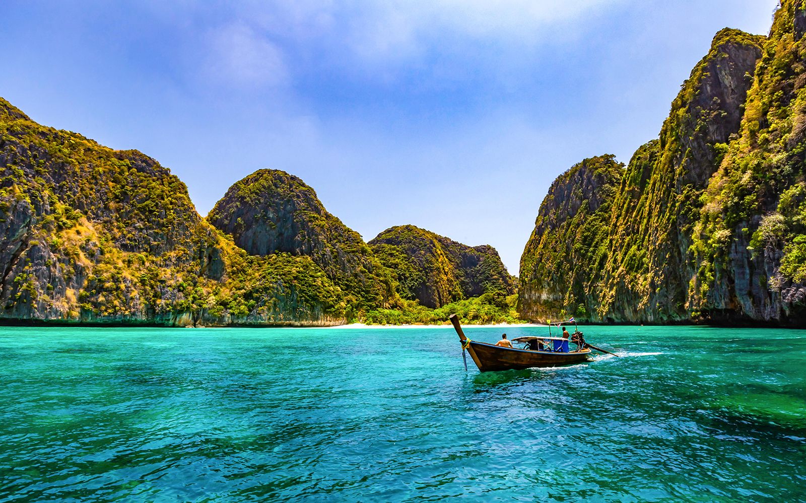 1600x1000 Phi Phi Island Map. Beaches, Attractions & Routes