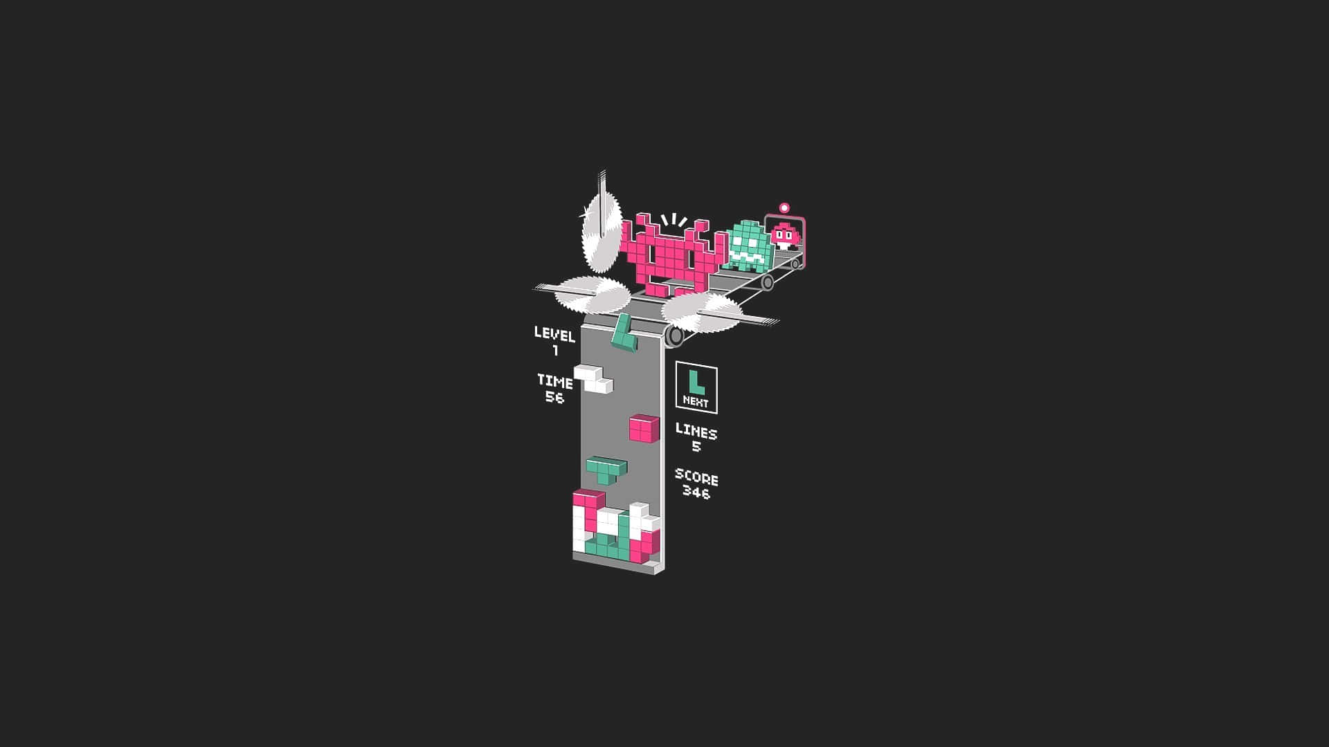 1920x1080 Download A Collection Of Classic 8 Bit Video Games Wallpaper