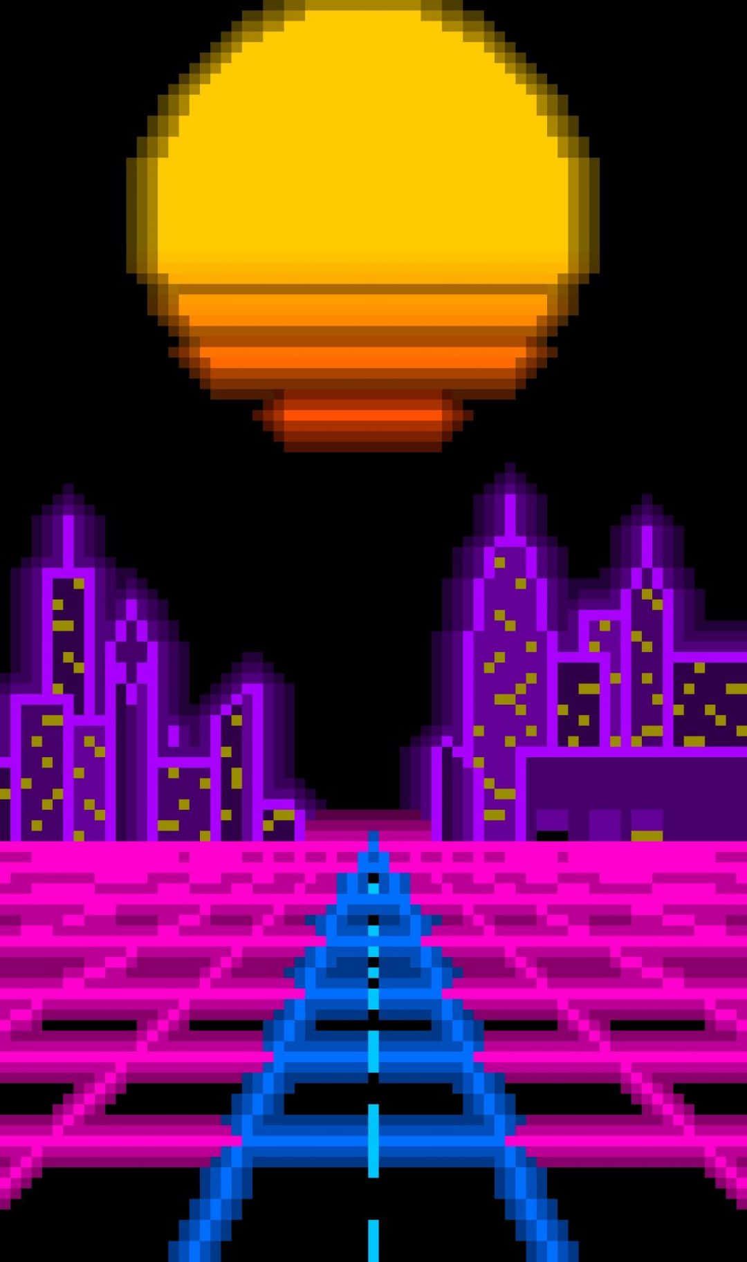 1080x1825 Download Classic 8 Bit Gaming Vibes