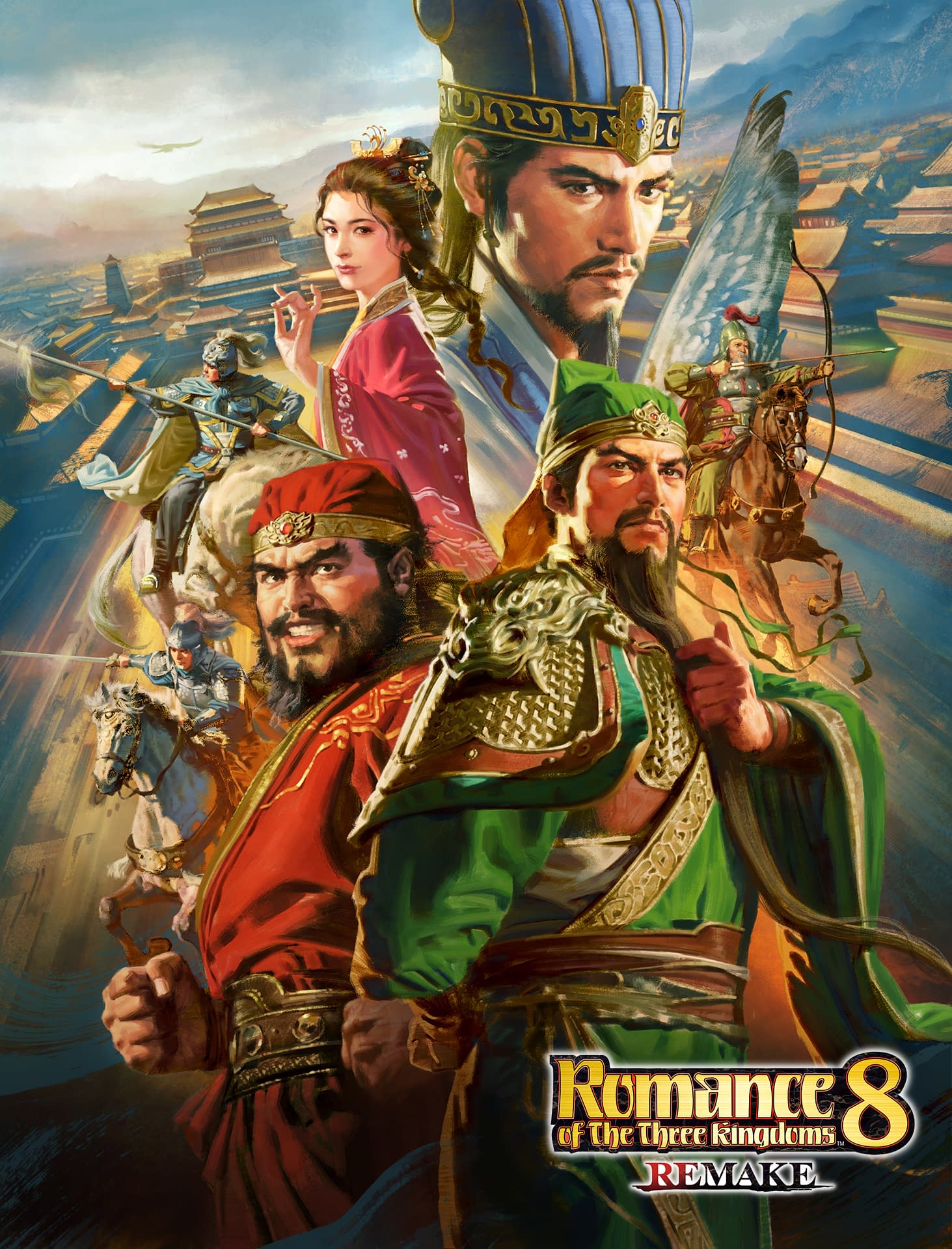 1463x1920 Romance Of The Three Kingdoms 8 Remake Arrives This October