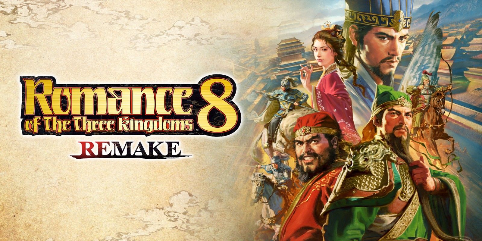 1600x800 ROMANCE OF THE THREE KINGDOMS 8 REMAKE. Nintendo Switch download software