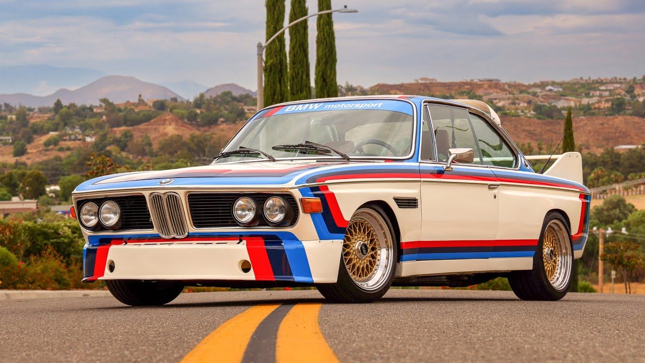 1280x720 BMW E9 Batmobile 3.8L S38 Driving Experience