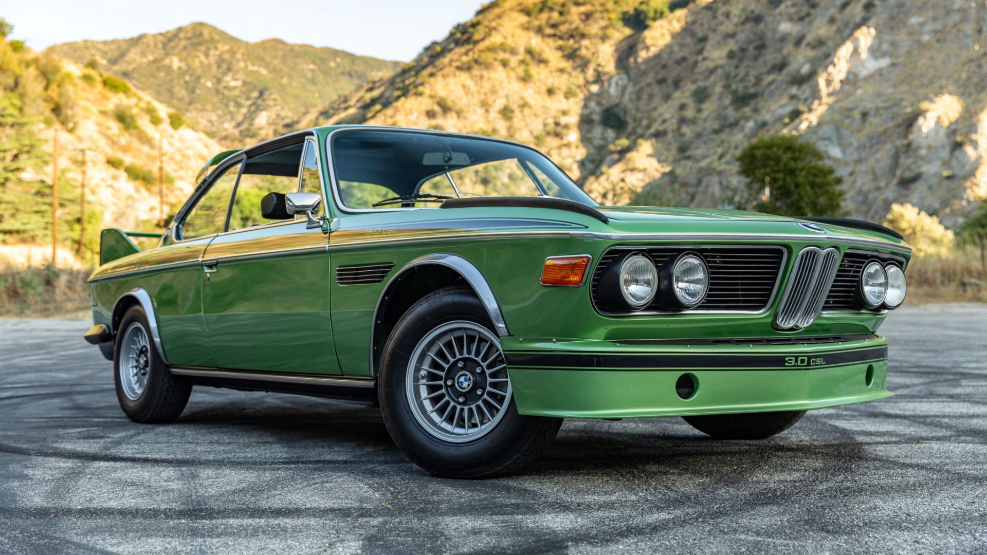 1920x1080 Found For Auction: 1974 BMW 3.0 CSL In Rare Taiga Metallic Green Is 1 Of 4 Ever Made